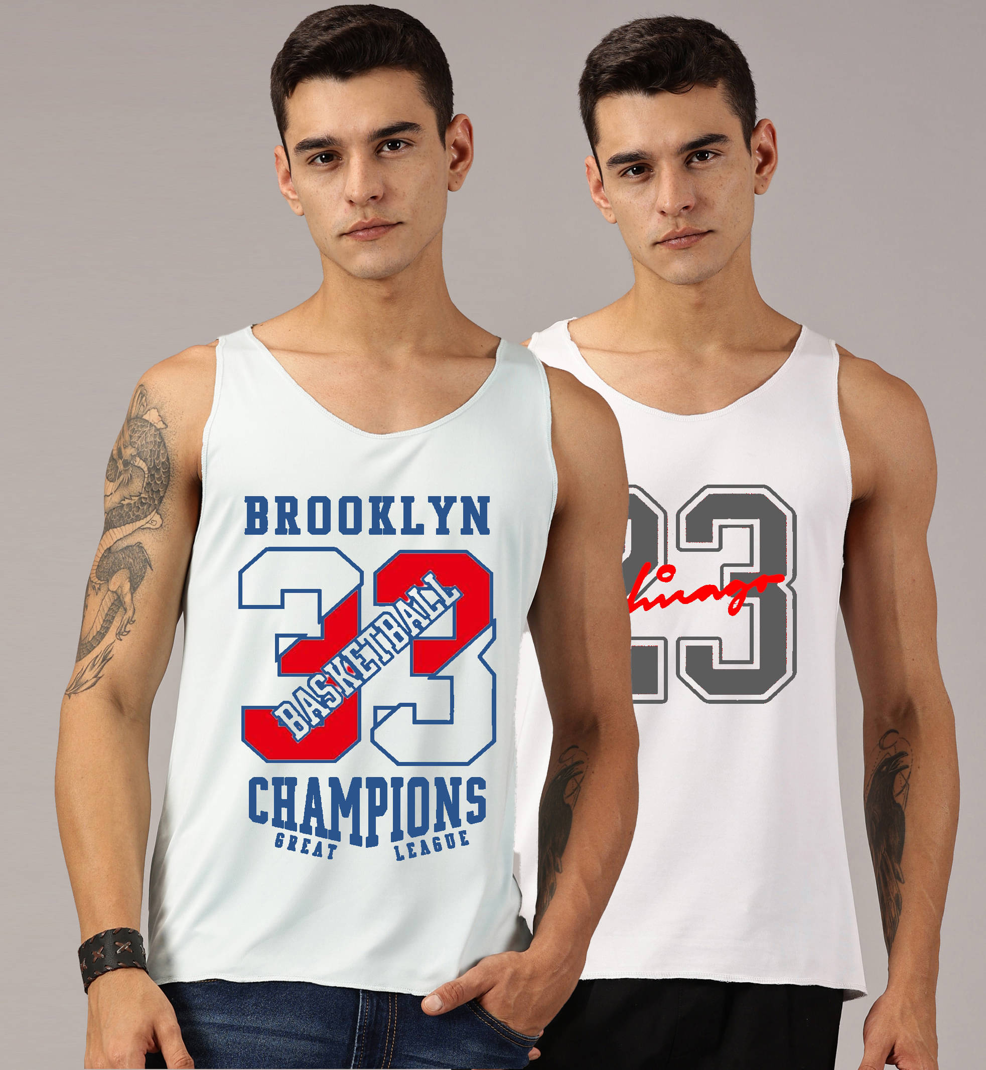 Diversify Pack of 1 Polyester Gym Vest For Men ( Multicolor ) Diversify Pack of 1 Polyester Gym Vest For Men ( Multicolor )