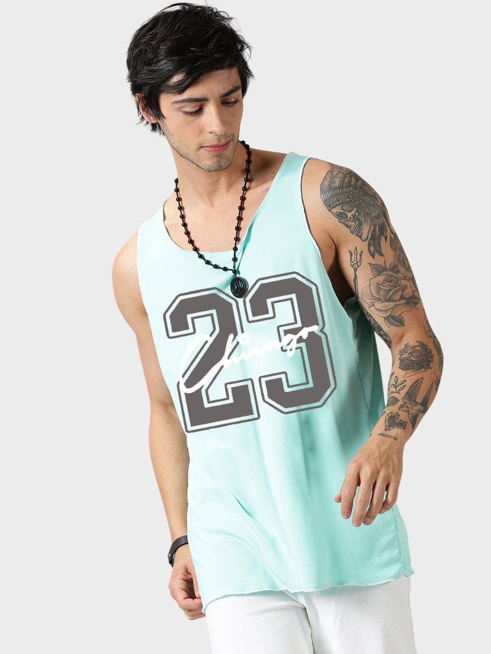     			Diversify Pack of 1 Polyester Gym Vest For Men ( Green )