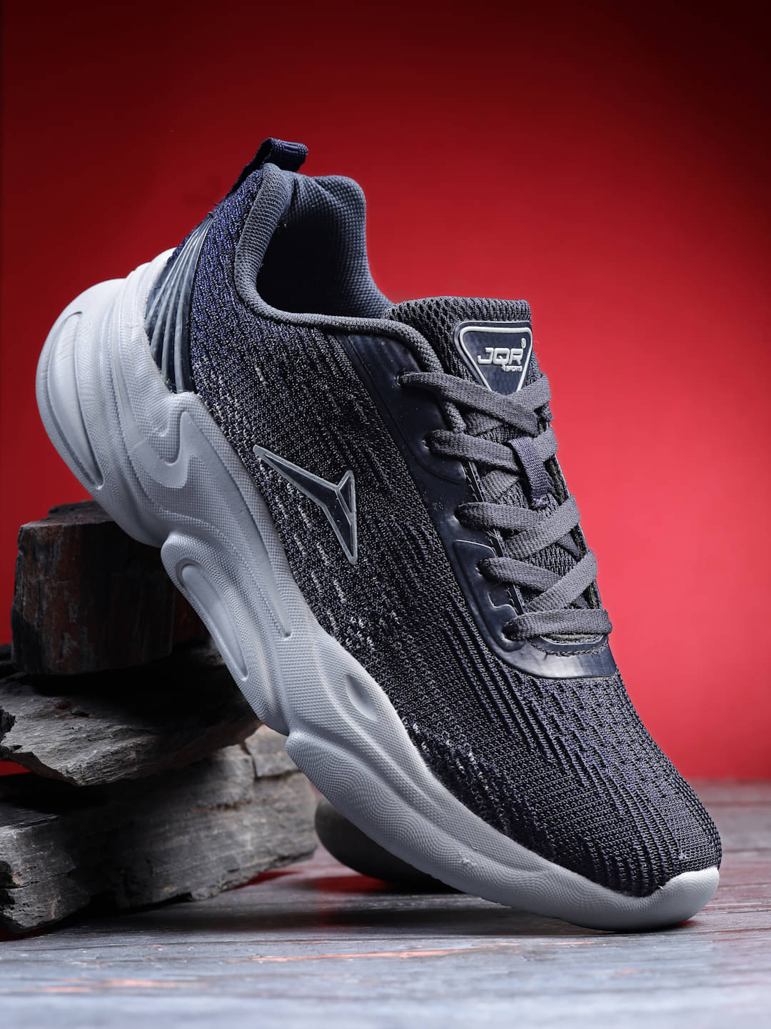 JQR - Navy Women's Running Shoes     			JQR - Navy Women's Running Shoes