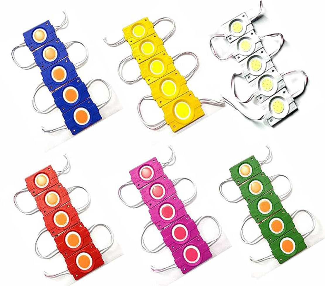     			Kapoor trading 3W Multicolor Emergency Light ( Pack of 10 )