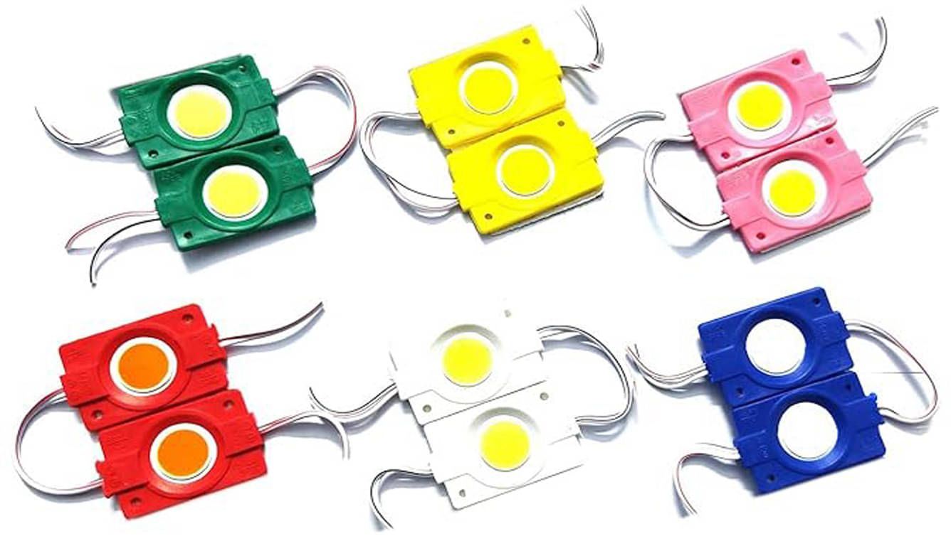     			Kapoor trading 3W Multicolor Emergency Light ( Pack of 10 )