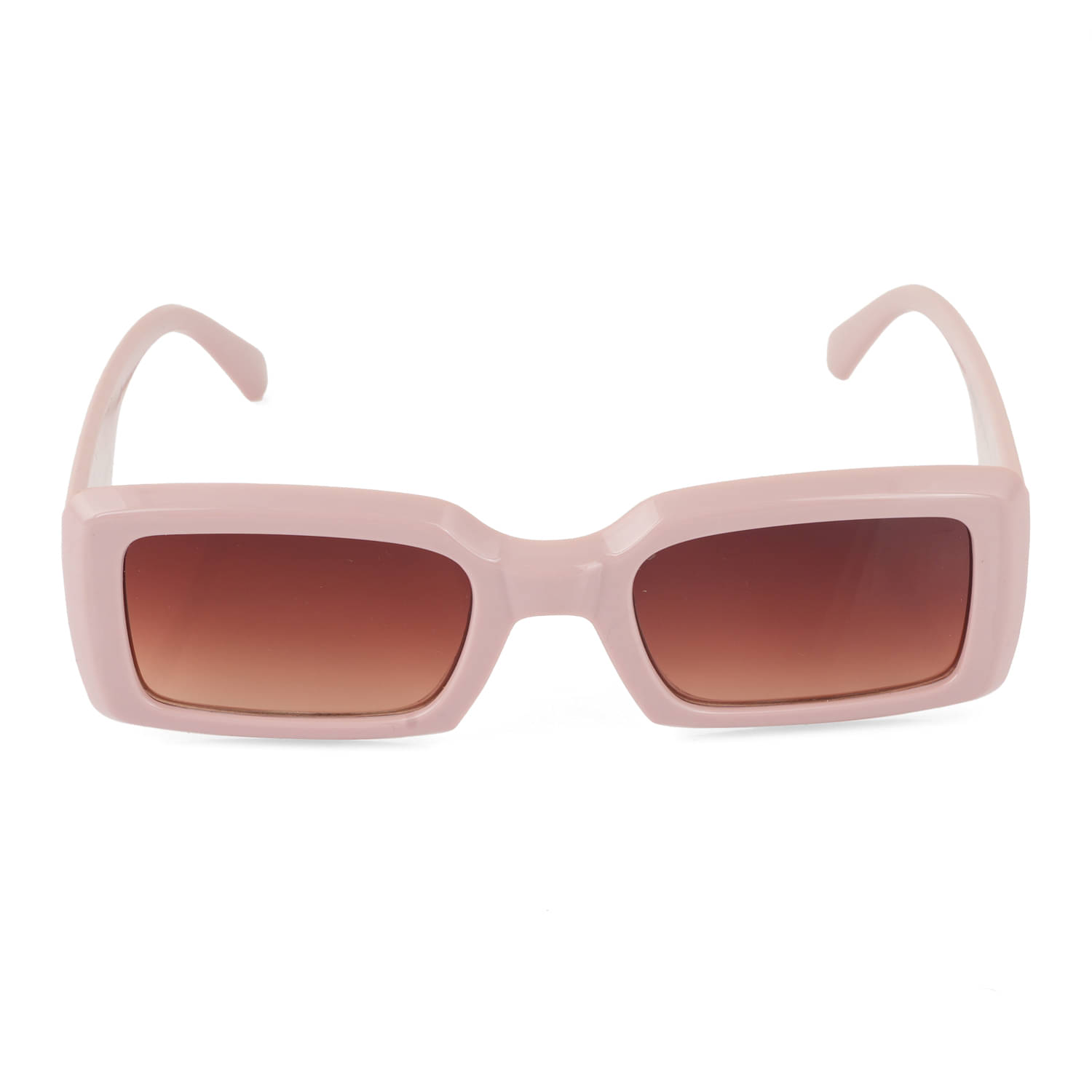     			LINCHI Pink Rectangular Sunglasses ( Pack of 1 )