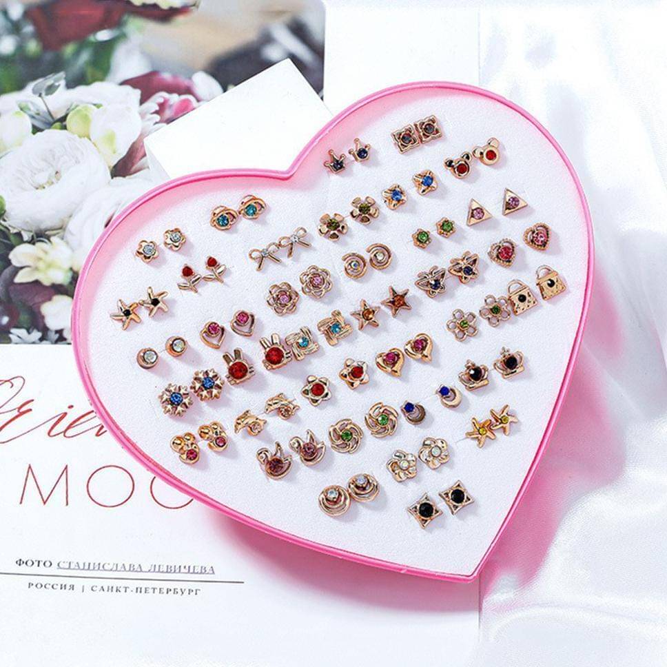     			Mehak Creation Multicolor Stud Earrings ( Pack of 1 )
