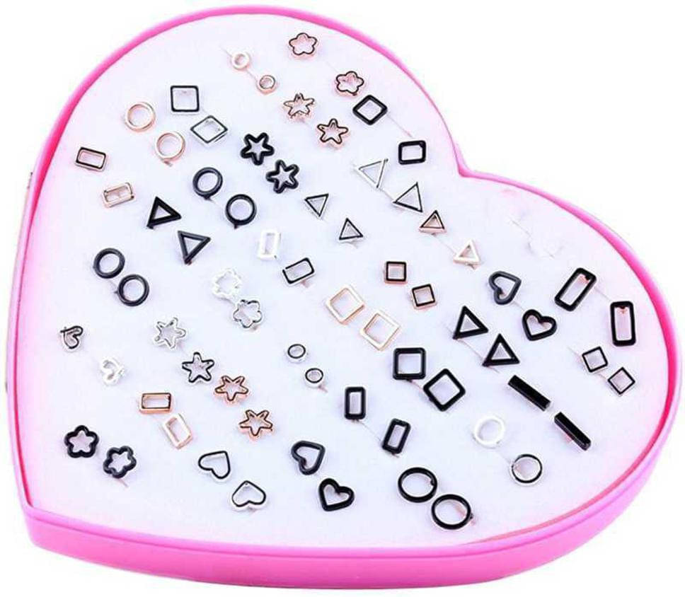     			Mehak Creation Multicolor Stud Earrings ( Pack of 1 )