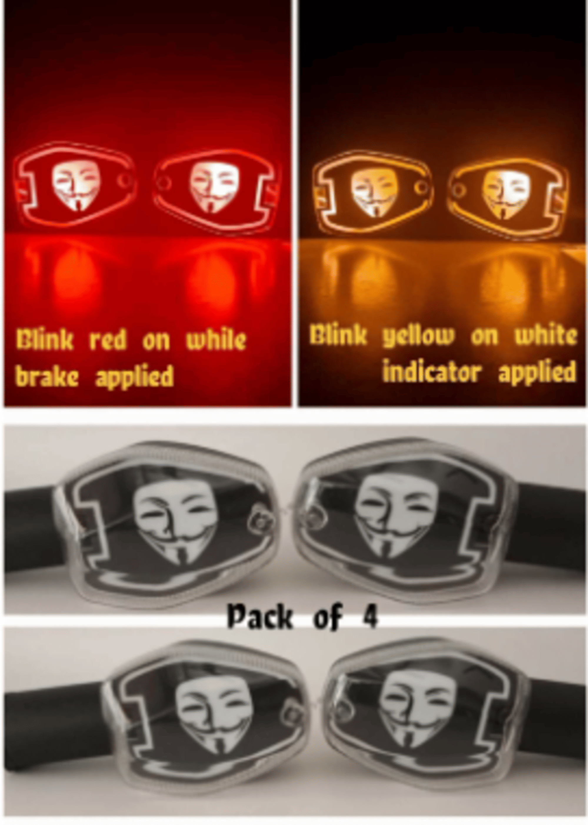     			PBTA Front Bike Indicator For Two Wheelers