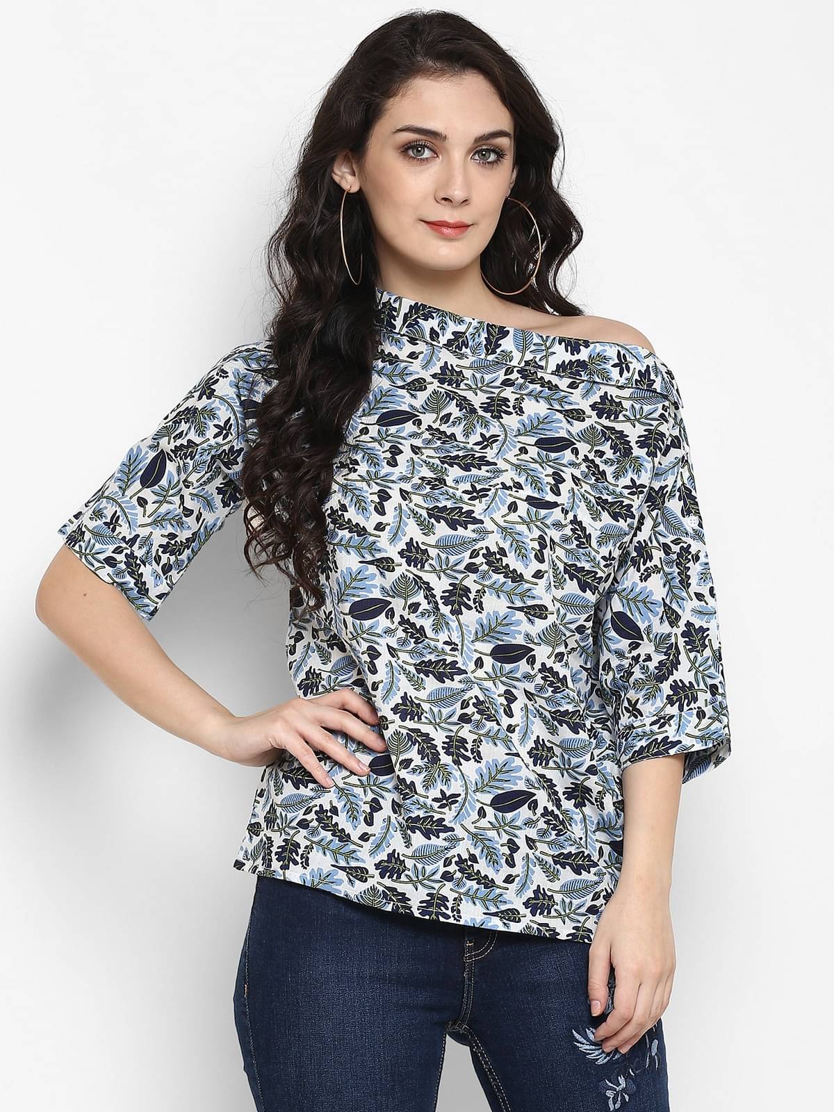     			Pannkh Women's Cotton Regular Top ( Off White )