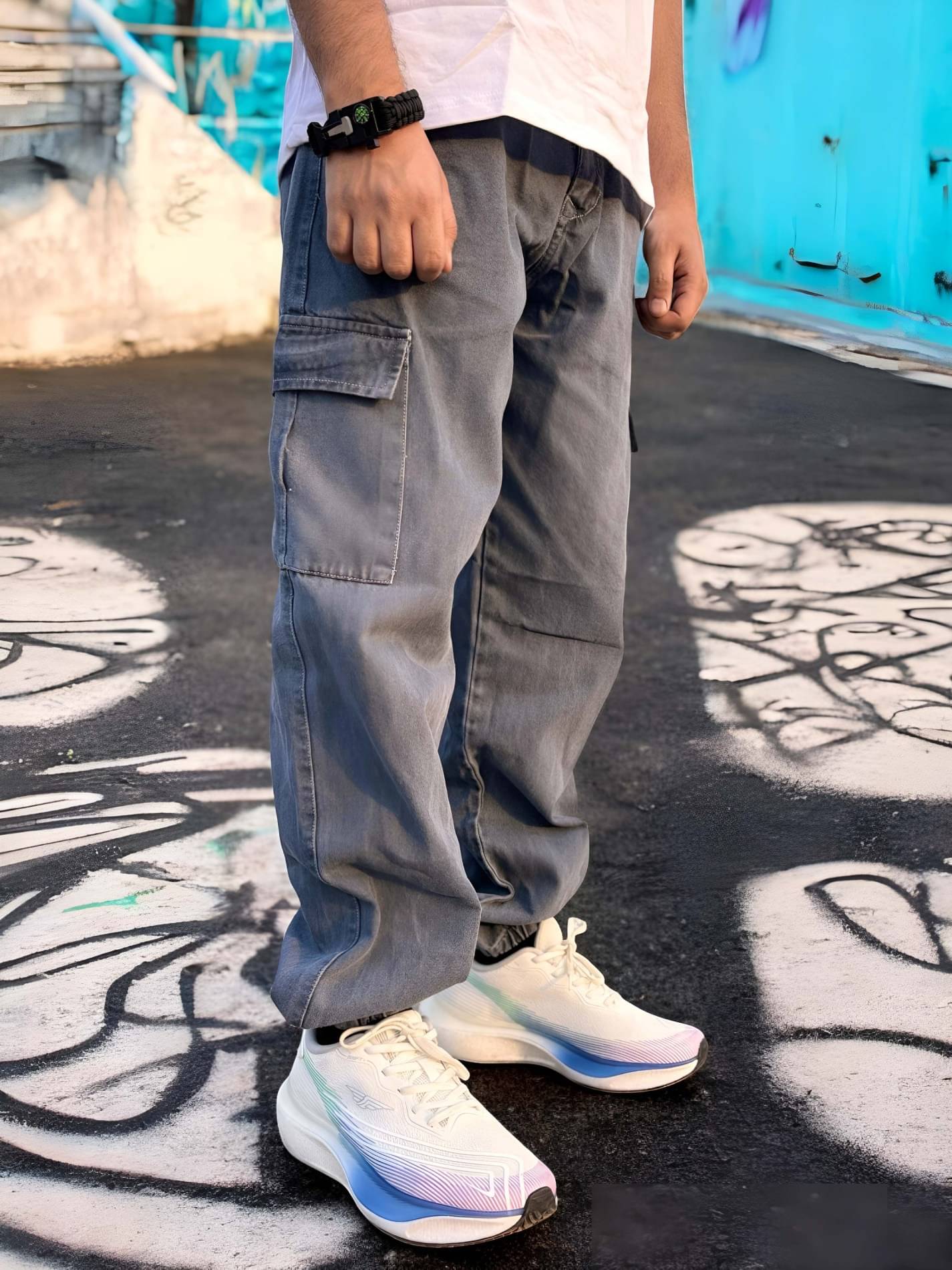 Styzon Jogger Men's Jeans - Grey ( Pack of 1 ) Styzon Jogger Men's Jeans - Grey ( Pack of 1 )