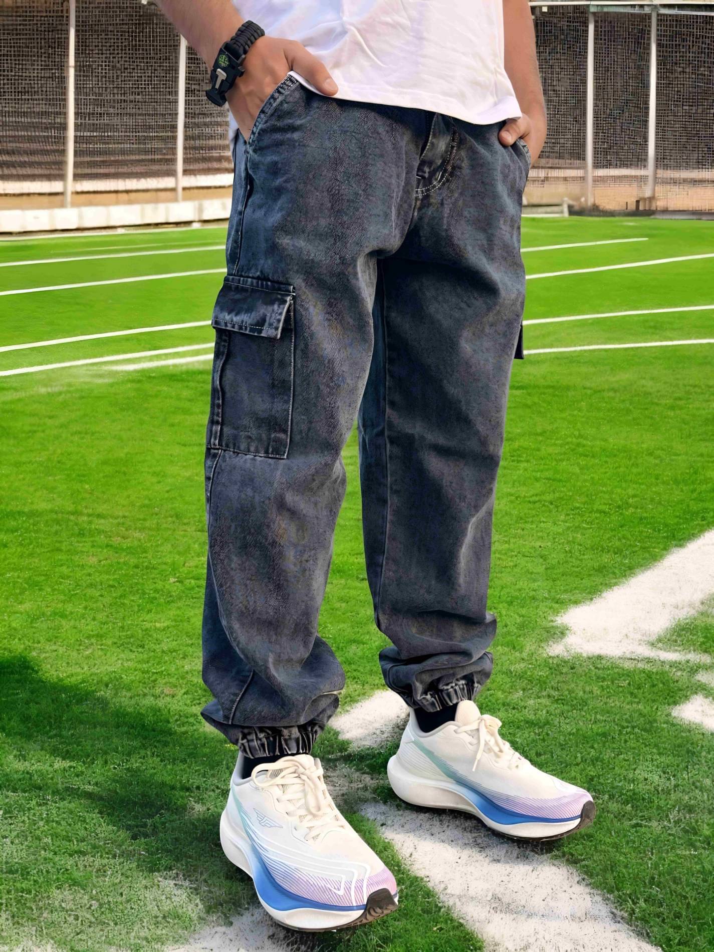     			Styzon Jogger Men's Jeans - Black ( Pack of 1 )