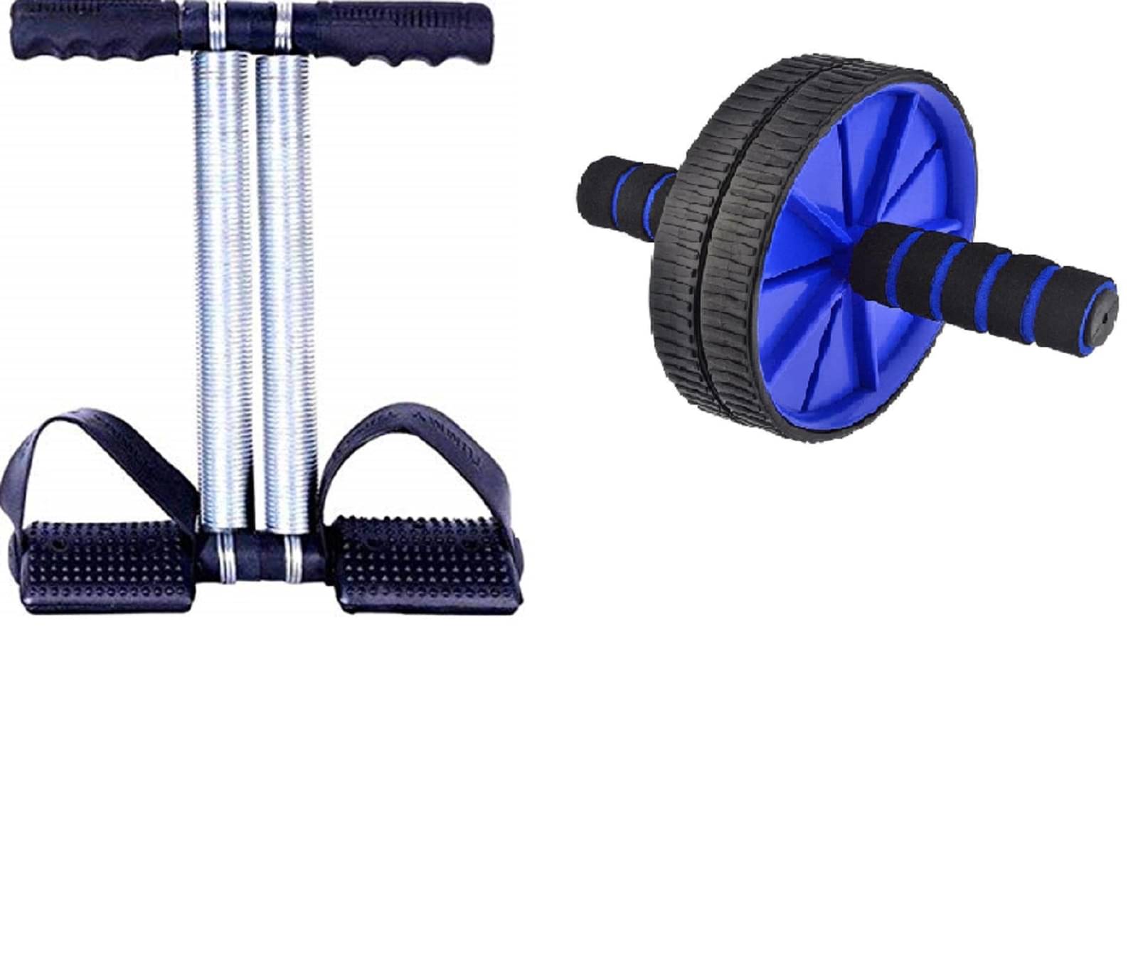 Tummy Trimmer with Ab Roller – Dual Spring Ab Exerciser & Roller Wheel for Core Strength, Waist Toning, and Full-Body Workouts – Portable Home Gym Equipment for All Fitness Levels Tummy Trimmer with Ab Roller – Dual Spring Ab Exerciser & Roller Wheel for Core Strength, Waist Toning, and Full-Body Workouts – Portable Home Gym Equipment for All Fitness Levels