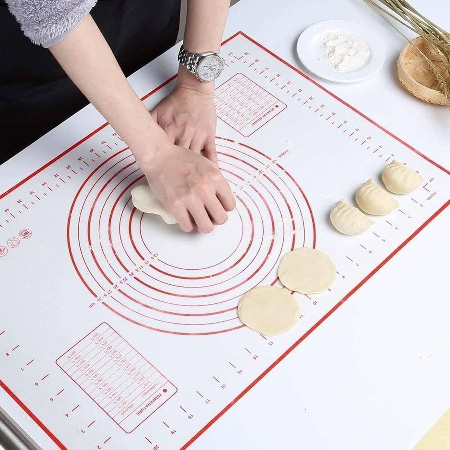     			swipe n see Red Silicon Baking tool