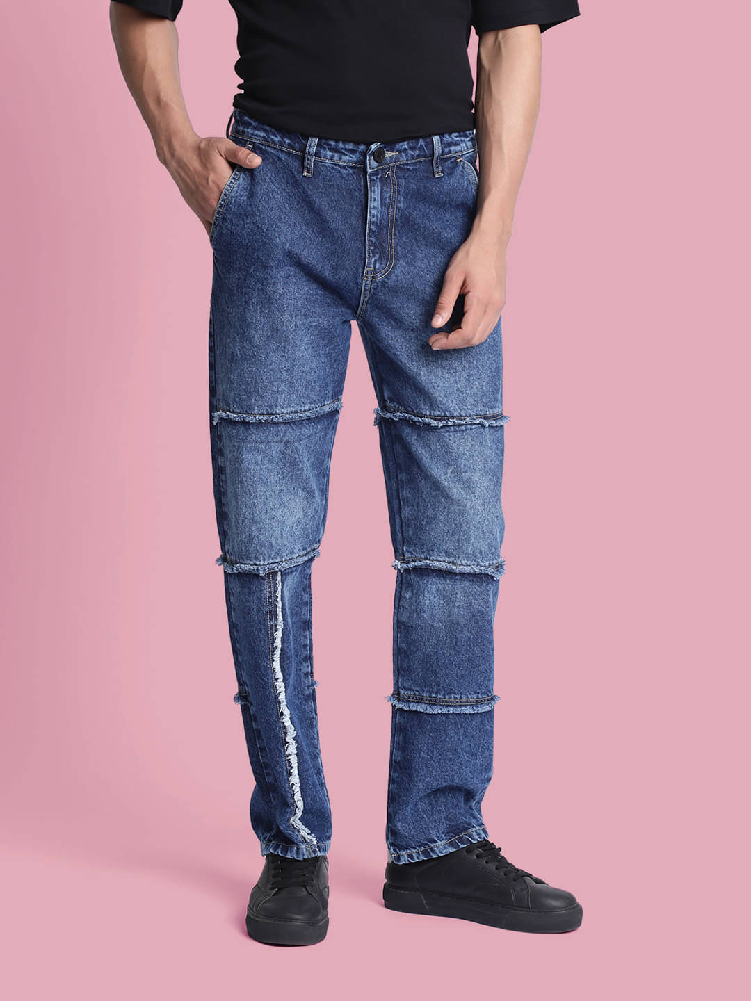 Bene Kleed Relaxed Washed Men's Jeans - Blue ( Pack of 1 ) Bene Kleed Relaxed Washed Men's Jeans - Blue ( Pack of 1 )