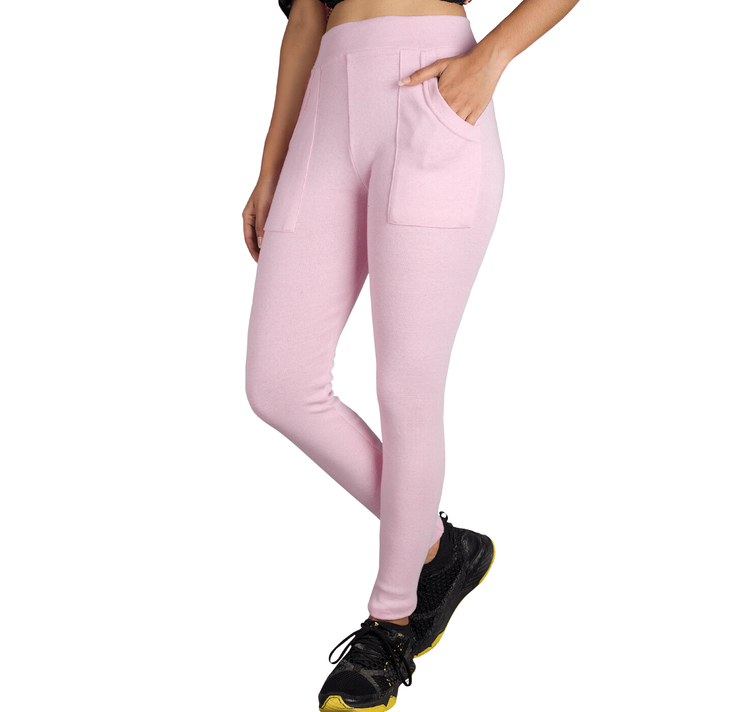 KARARO JEGGINGS - Cotton Blend Skinny Fit Pink Women's Jeggings ( Pack of 1 ) KARARO JEGGINGS - Cotton Blend Skinny Fit Pink Women's Jeggings ( Pack of 1 )
