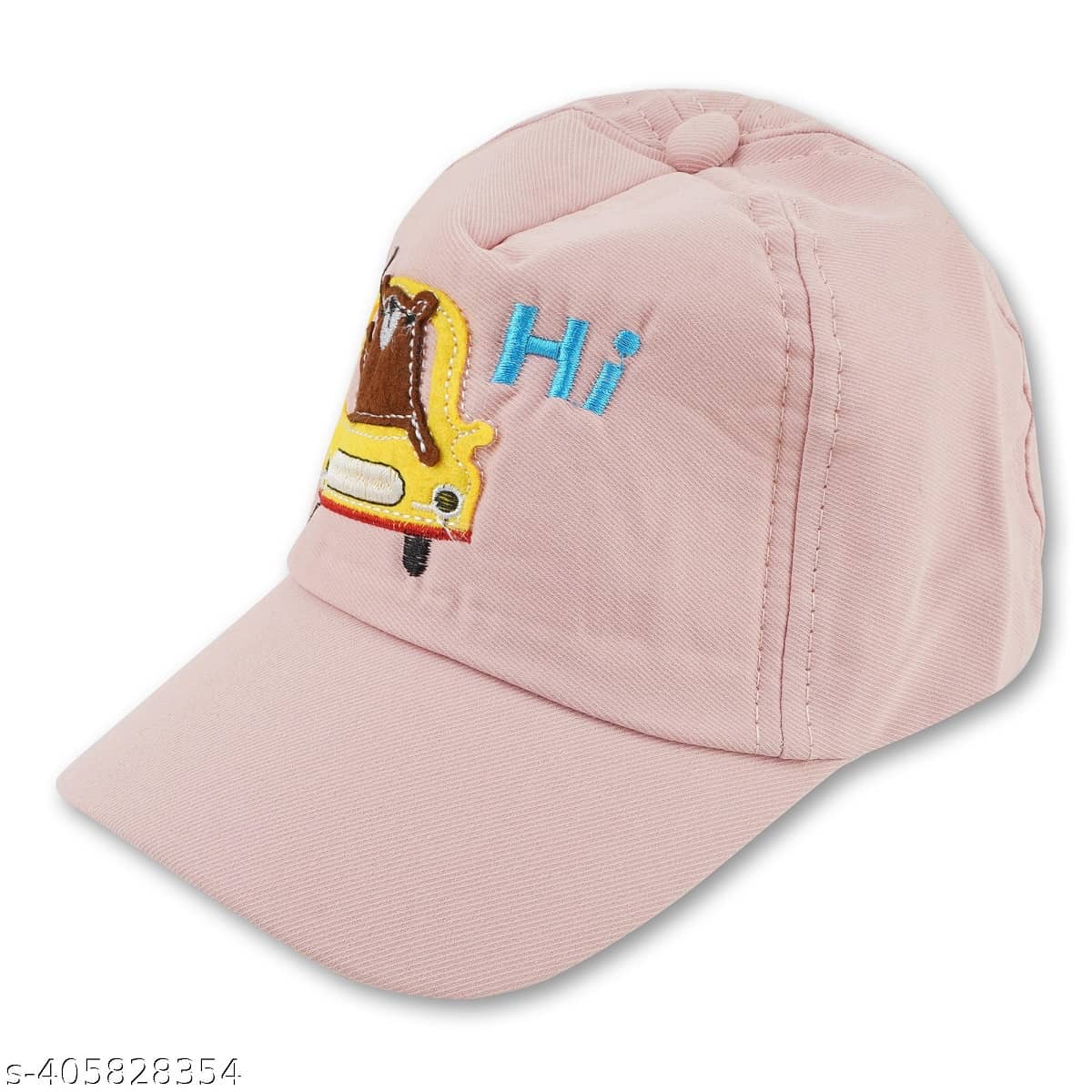 PENYAN Pack of 1 Unisex for Baby Caps ( Pink )