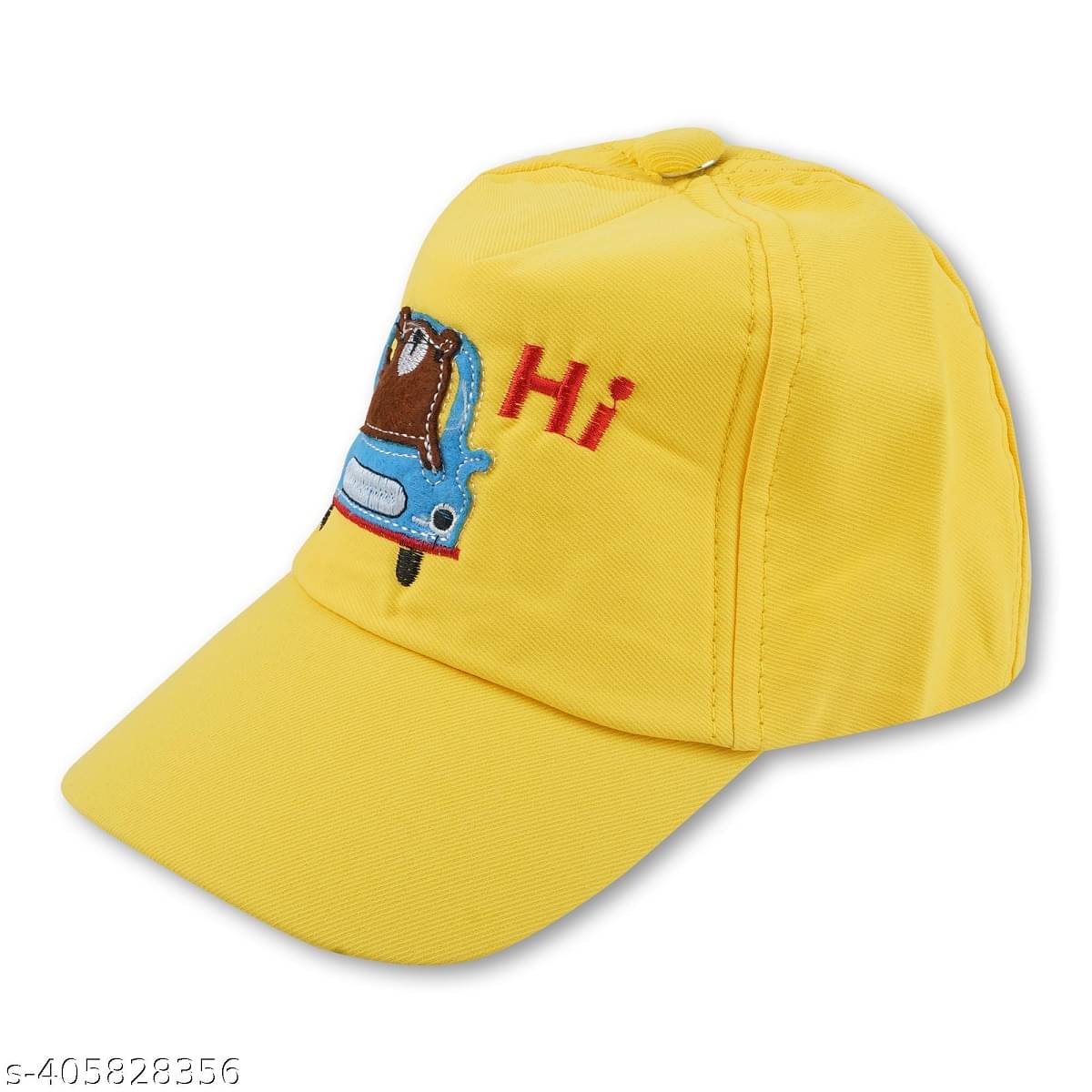     			PENYAN Pack of 1 Unisex for Baby Caps ( Yellow )