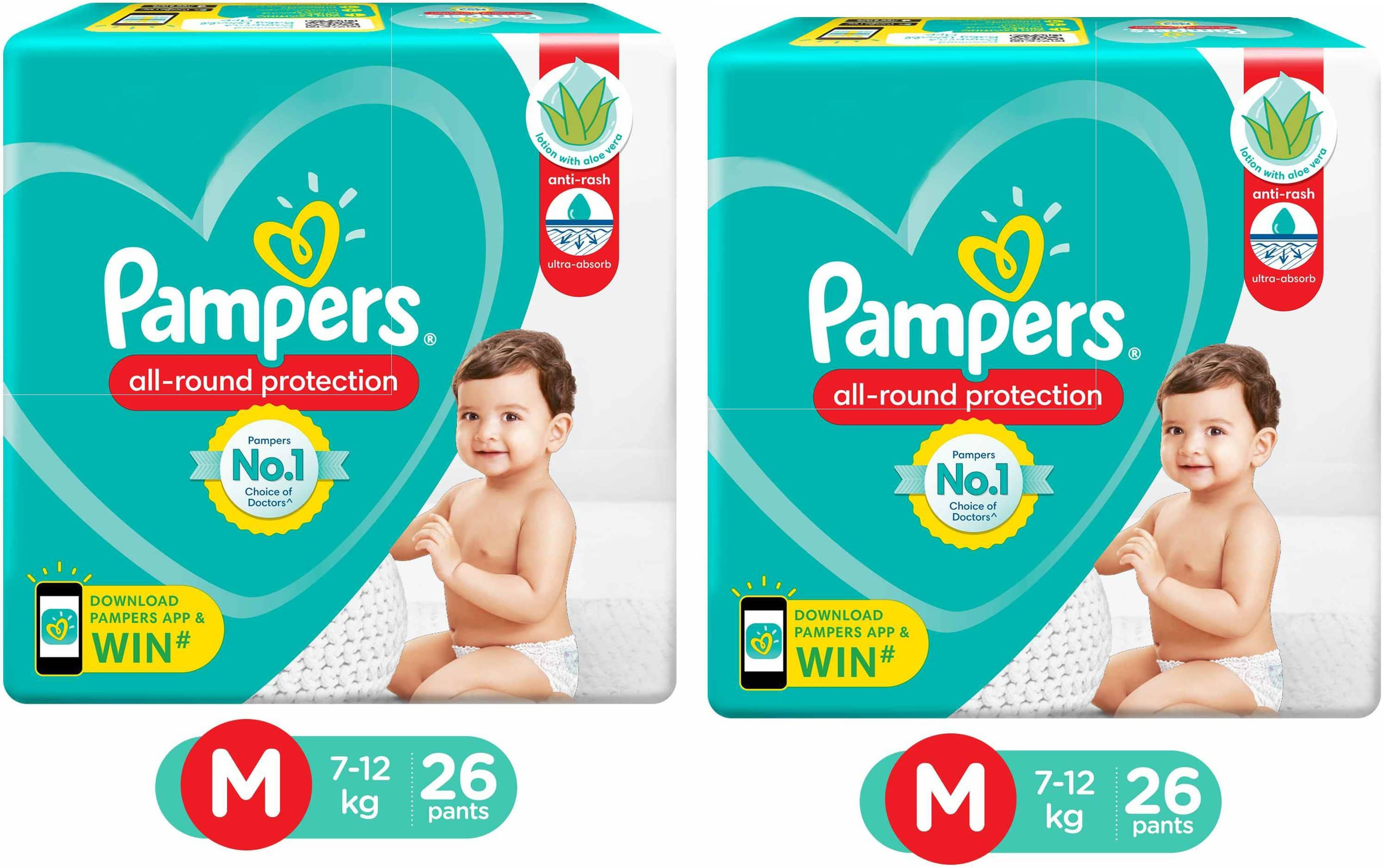 Pamper M Diaper Pants ( More than 50 )