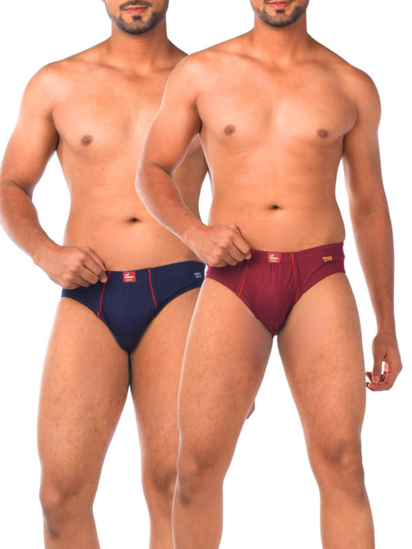     			Renox Pack of 2 Cotton Blend Briefs For Men's ( Multicolor1 )