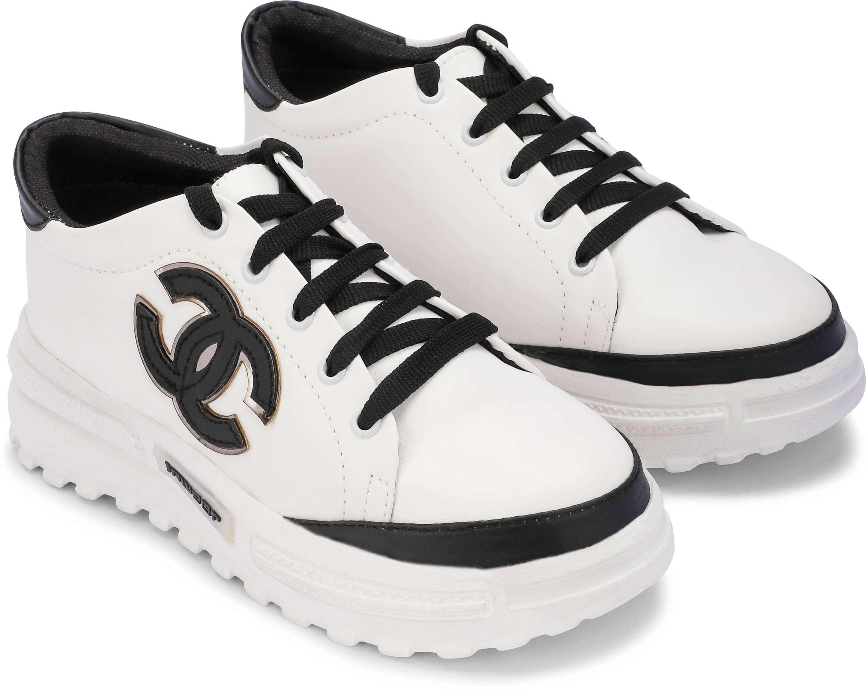     			SKOLL Black Women's Sneakers