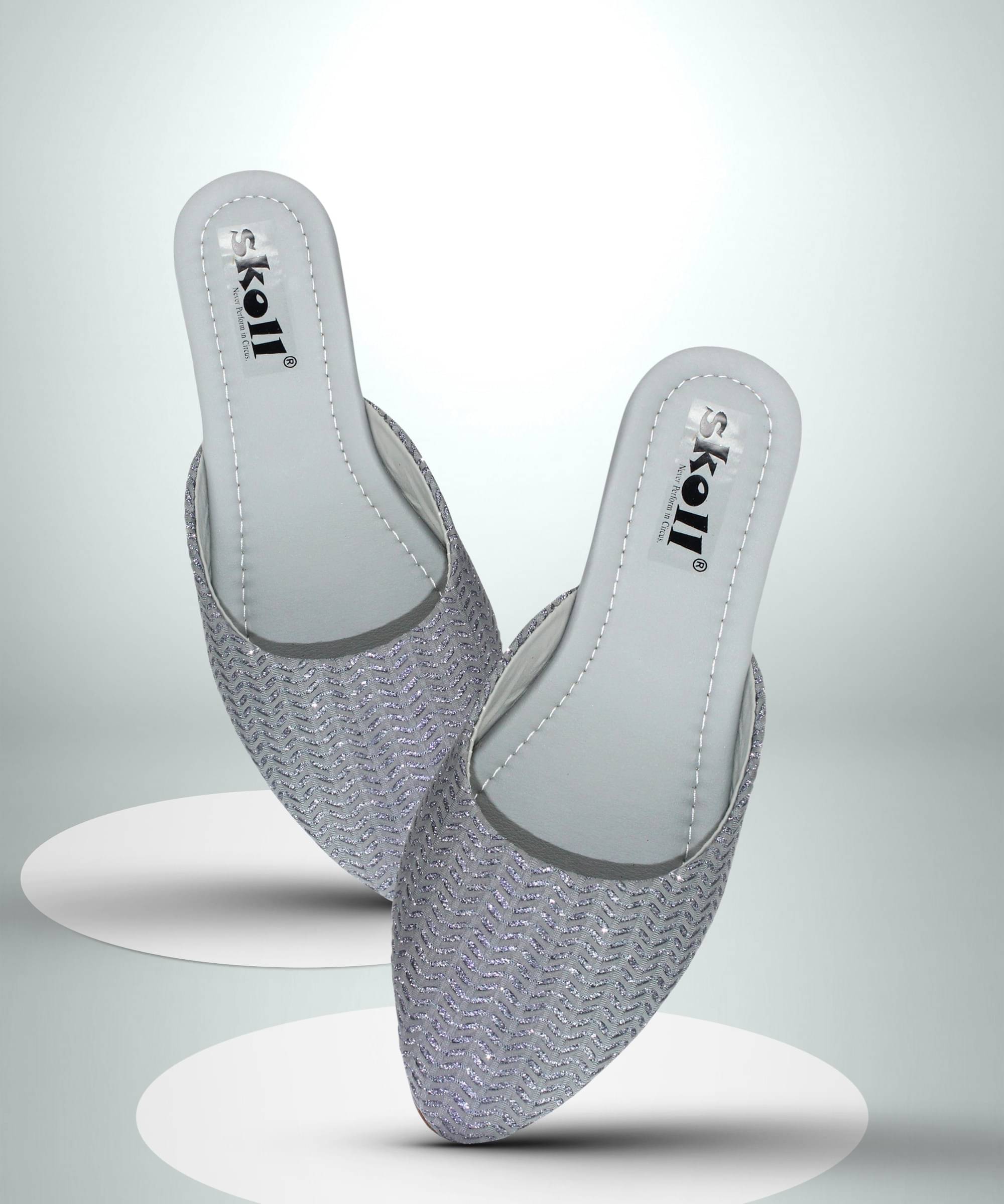     			SKOLL Gray Women's Flats