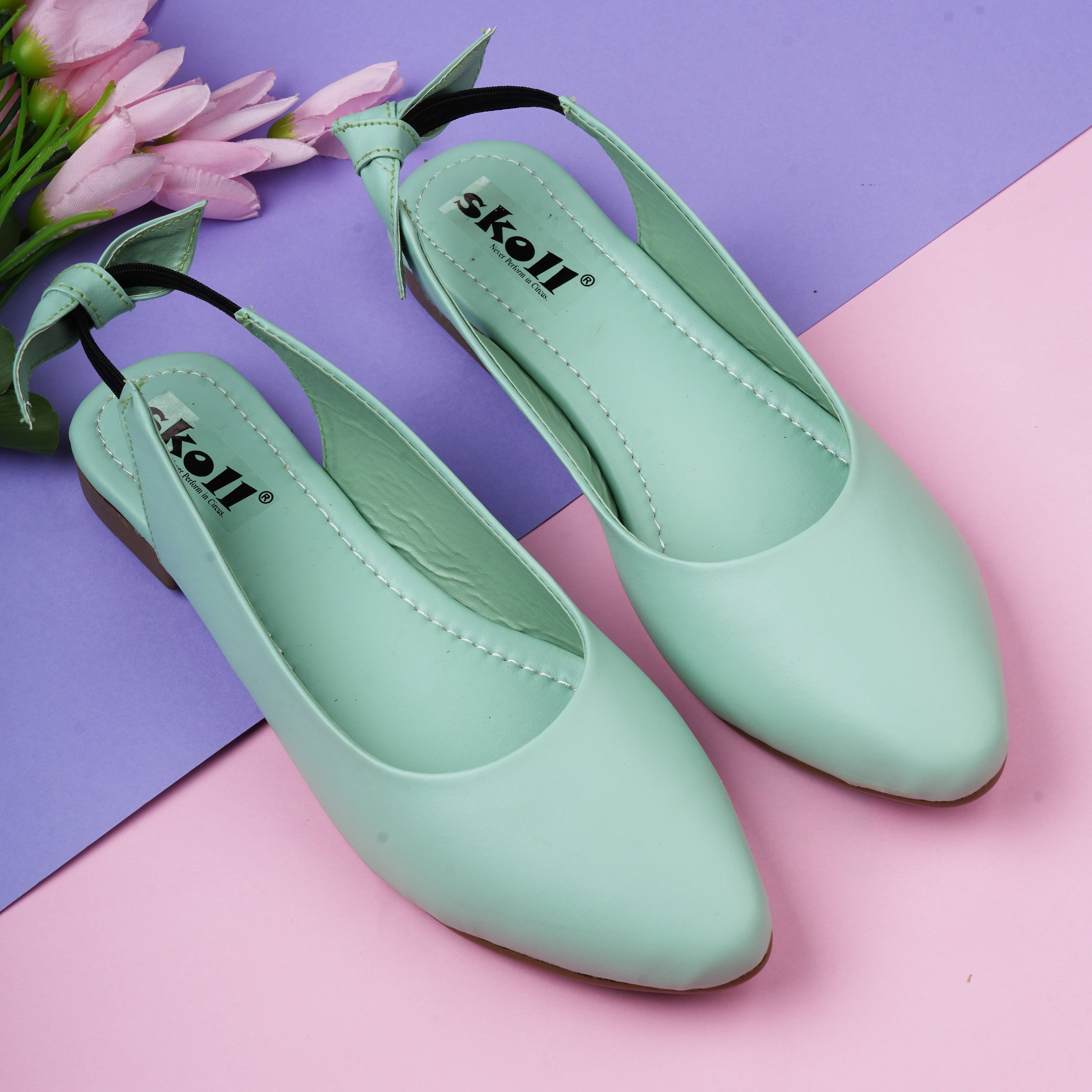 SKOLL Green Women's Flats SKOLL Green Women's Flats