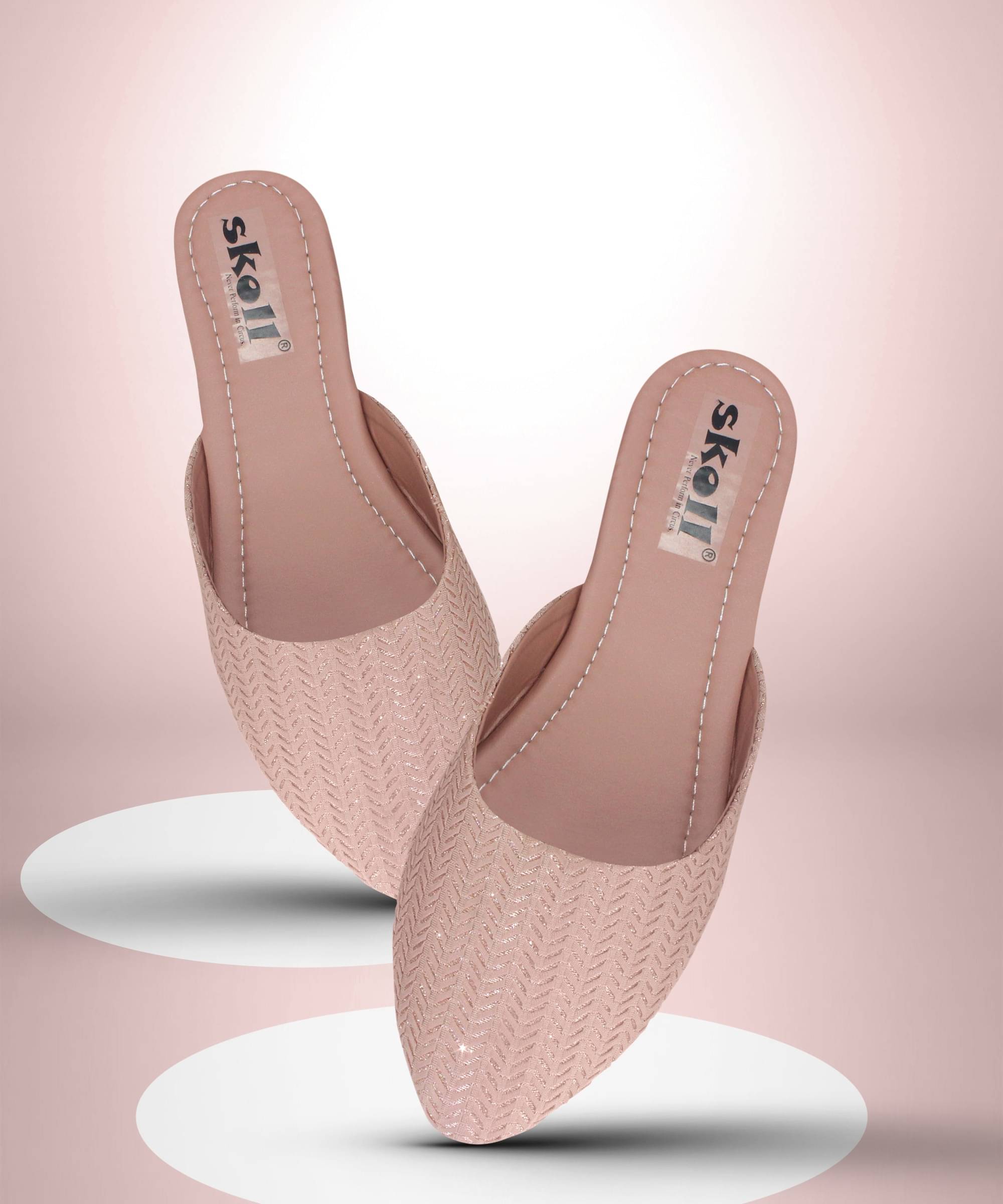     			SKOLL Pink Women's Flats