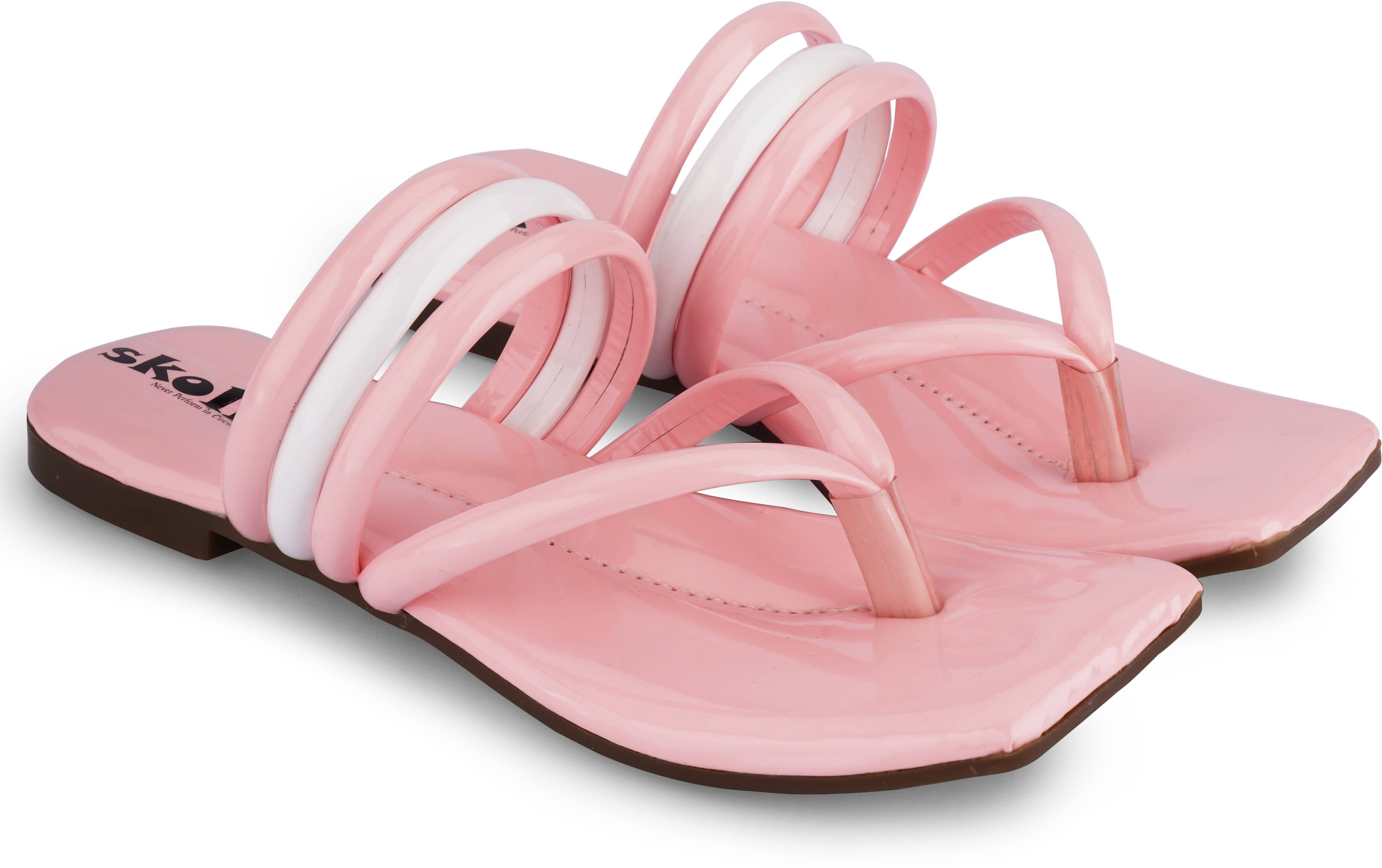 SKOLL Pink Women's Flats SKOLL Pink Women's Flats