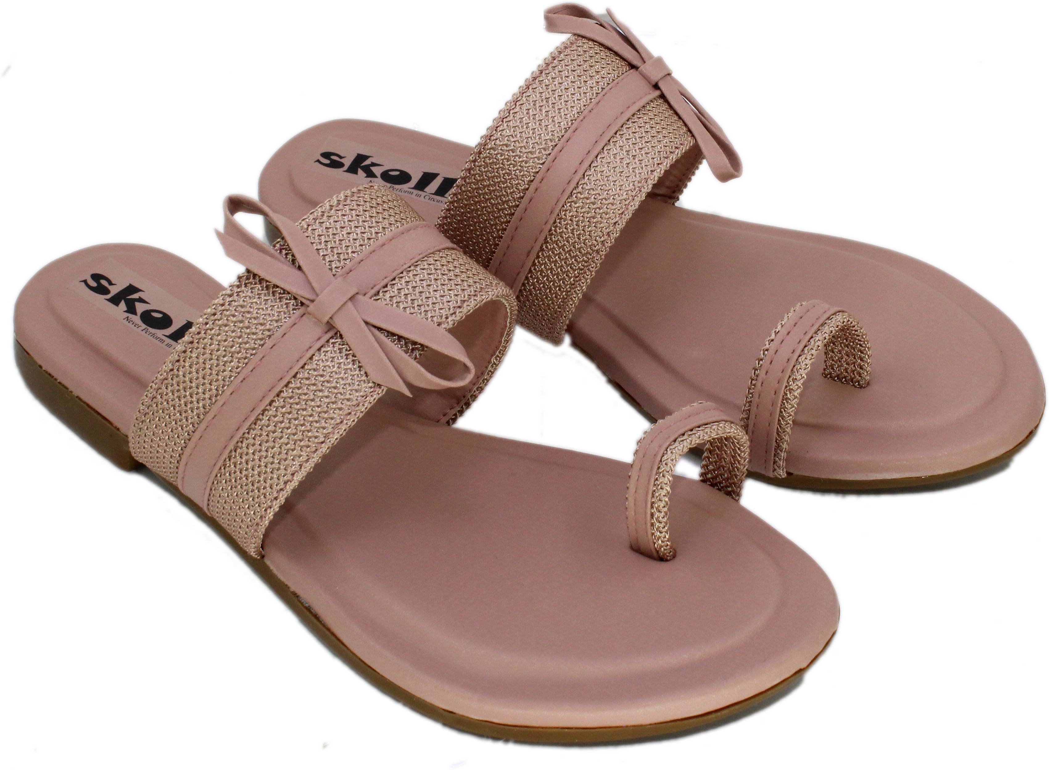     			SKOLL Pink Women's Flats