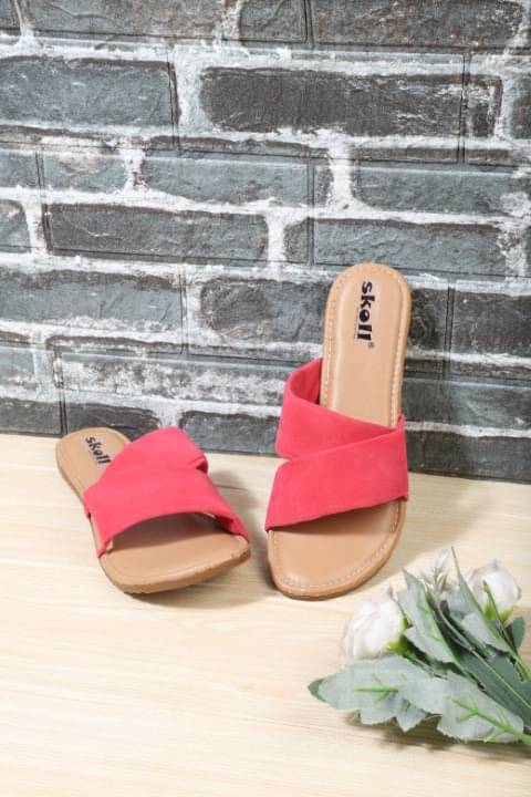     			SKOLL Pink Women's Flats