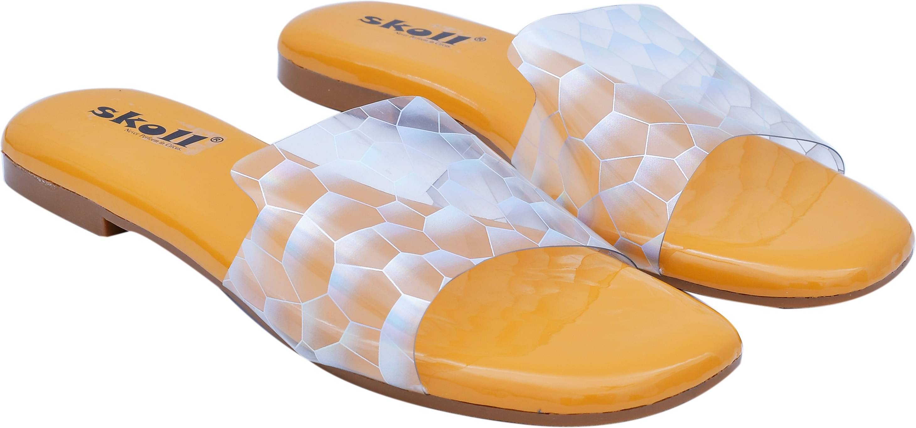SKOLL Yellow Women's Flats     			SKOLL Yellow Women's Flats