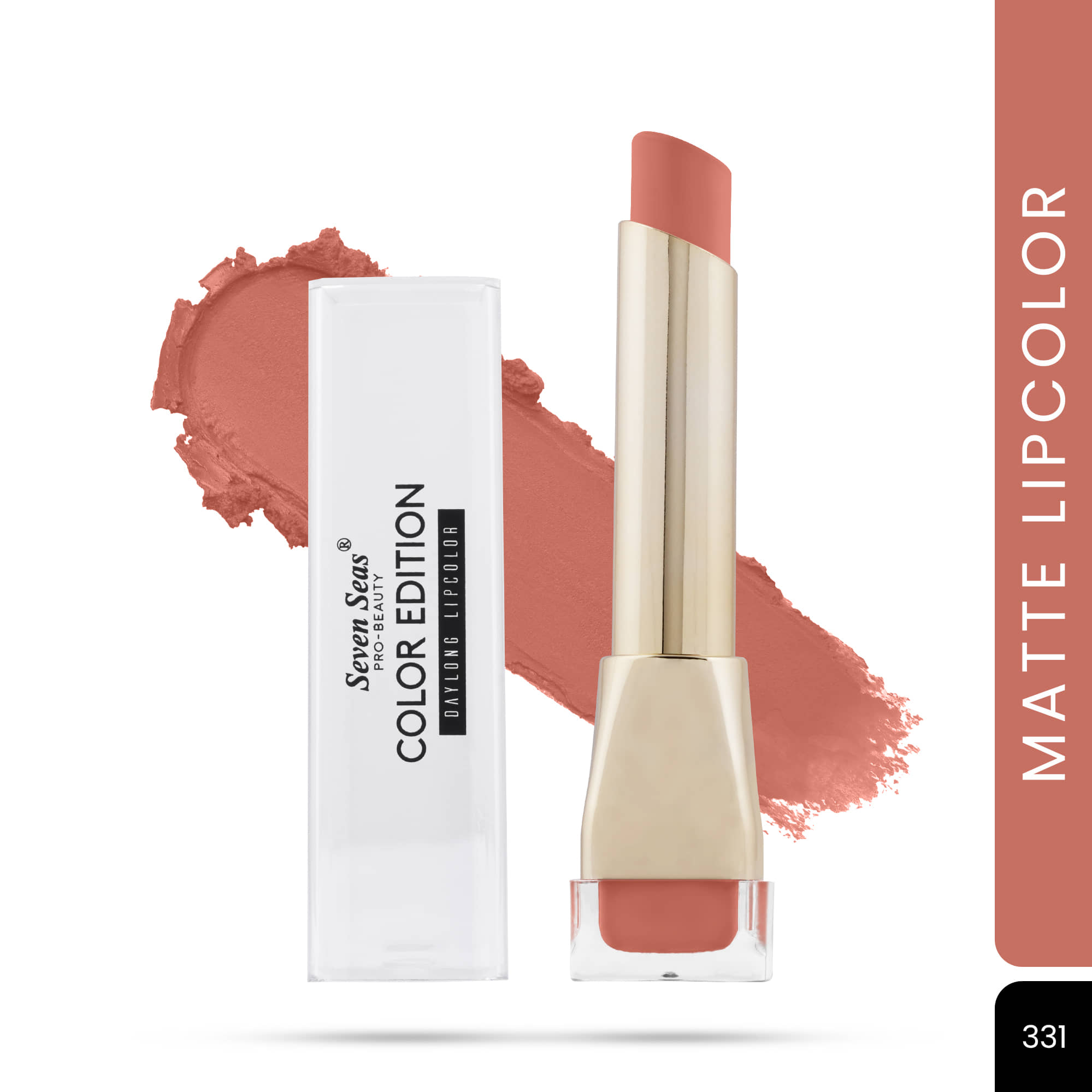 Seven Seas Coral Matte Lipstick 3.5g
