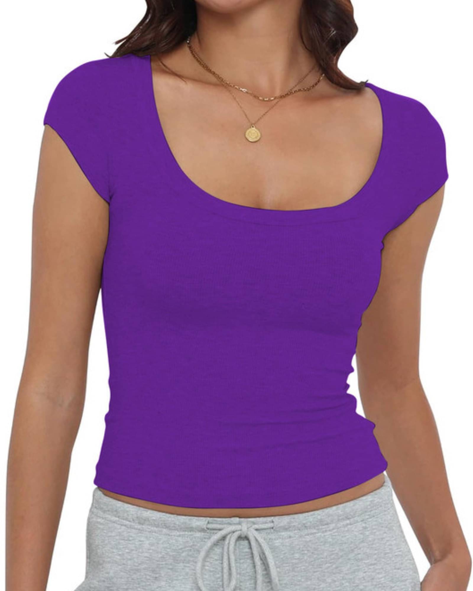     			THE BLAZZE Women's Cotton Crop Top ( Pink )