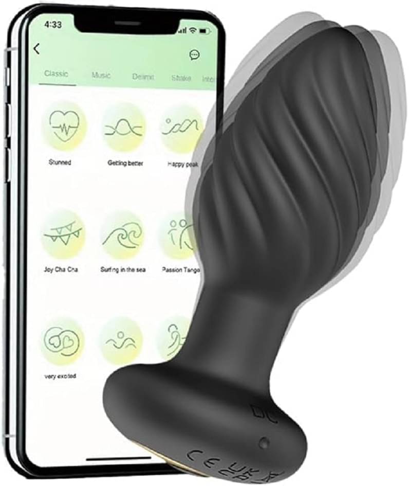 Vibrations MOBILE APP OPERATED Portable Manual Massager Vibrations MOBILE APP OPERATED Portable Manual Massager