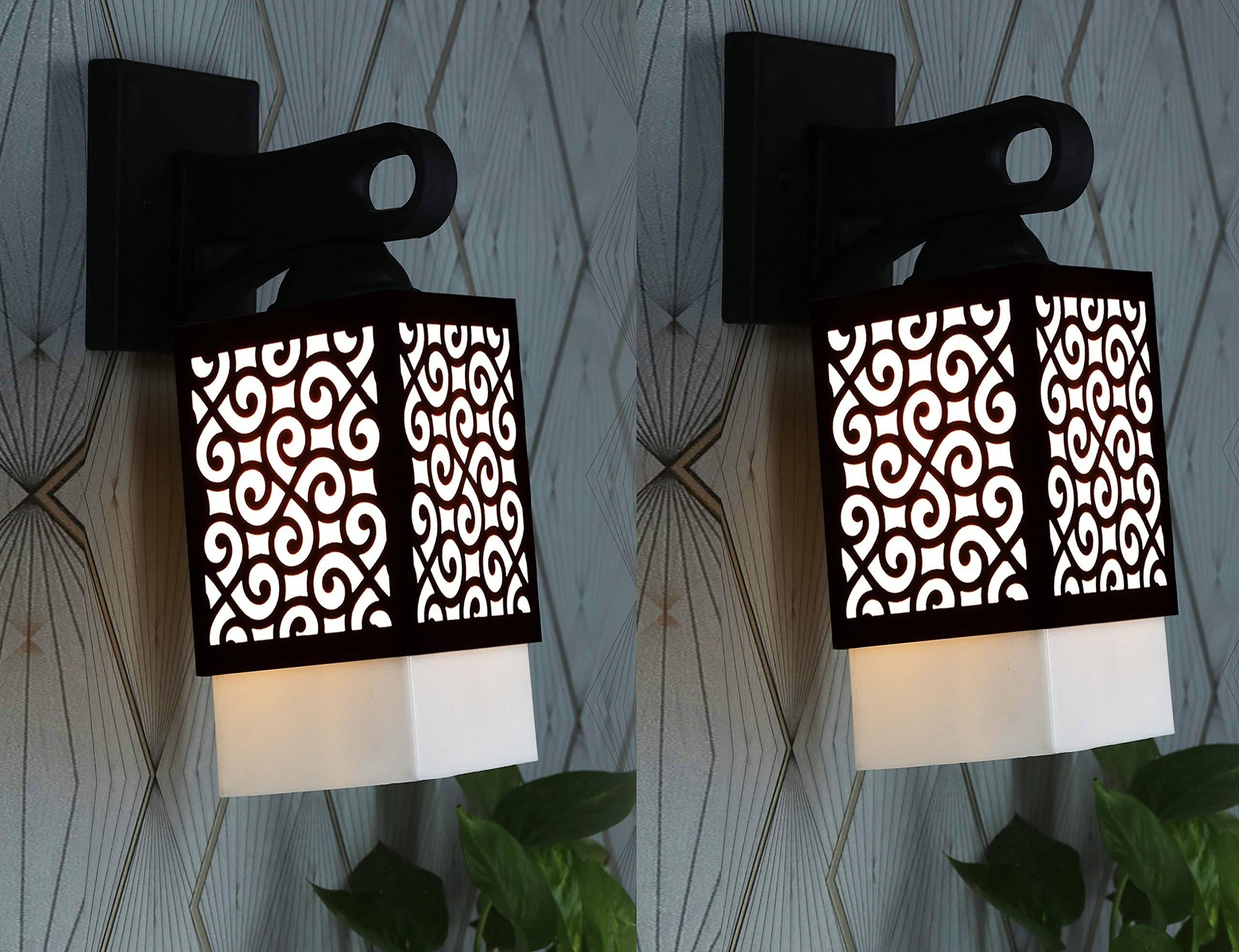 1st Time Black Swing Arm Wall Light ( Pack of 2 ) 1st Time Black Swing Arm Wall Light ( Pack of 2 )