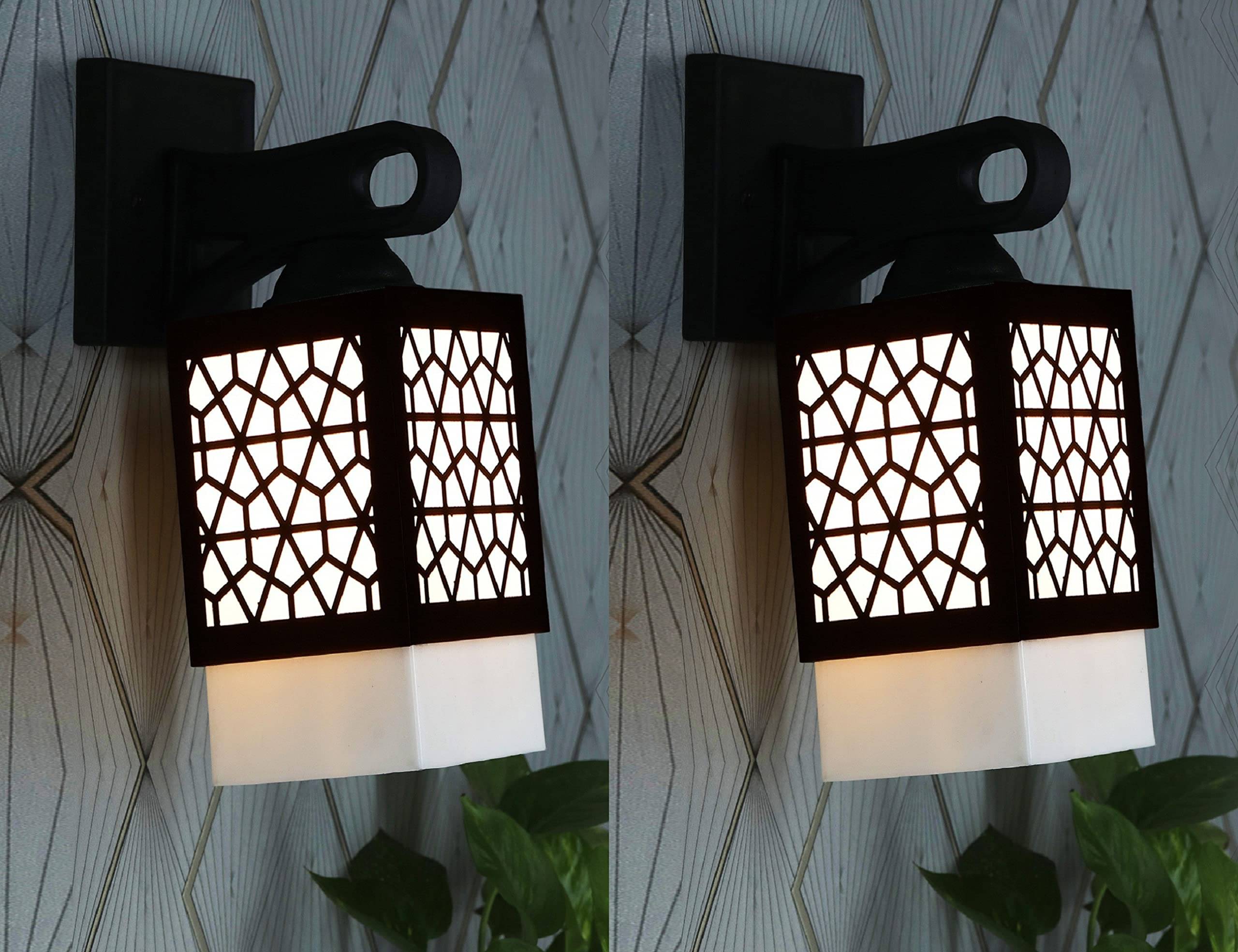 1st Time Black Swing Arm Wall Light ( Pack of 2 ) 1st Time Black Swing Arm Wall Light ( Pack of 2 )