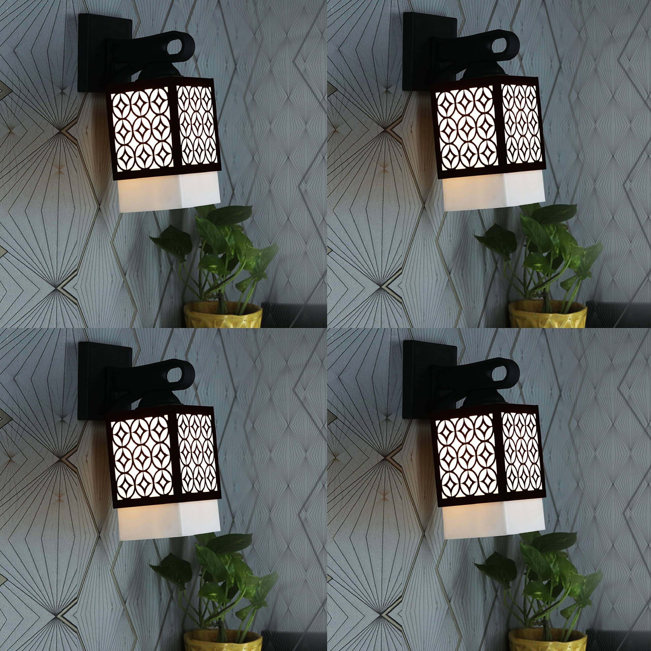 1st Time Black Swing Arm Wall Light ( Pack of 4 ) 1st Time Black Swing Arm Wall Light ( Pack of 4 )