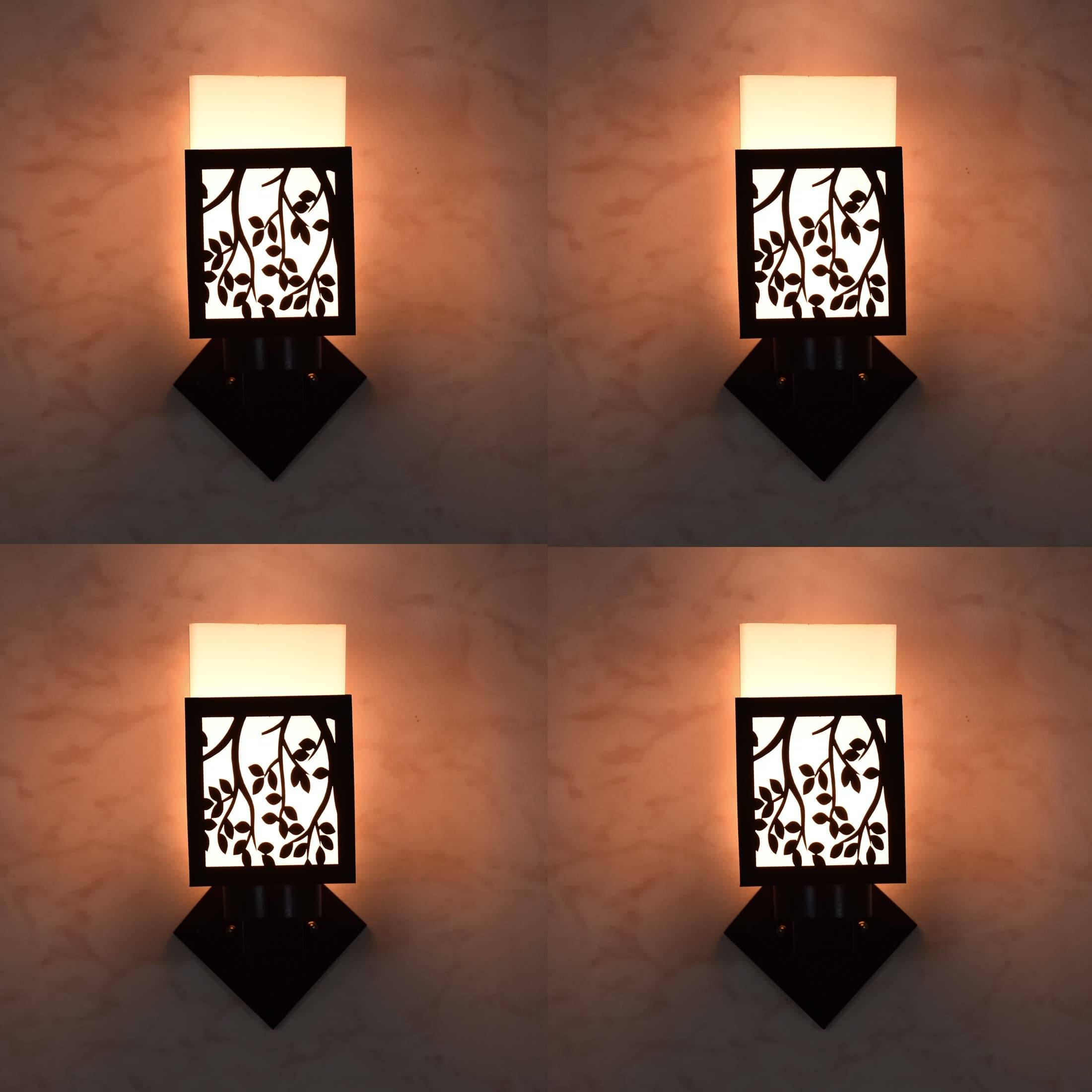 1st Time Multicolor Up Light Wall Lamp ( Pack of 4 ) 1st Time Multicolor Up Light Wall Lamp ( Pack of 4 )