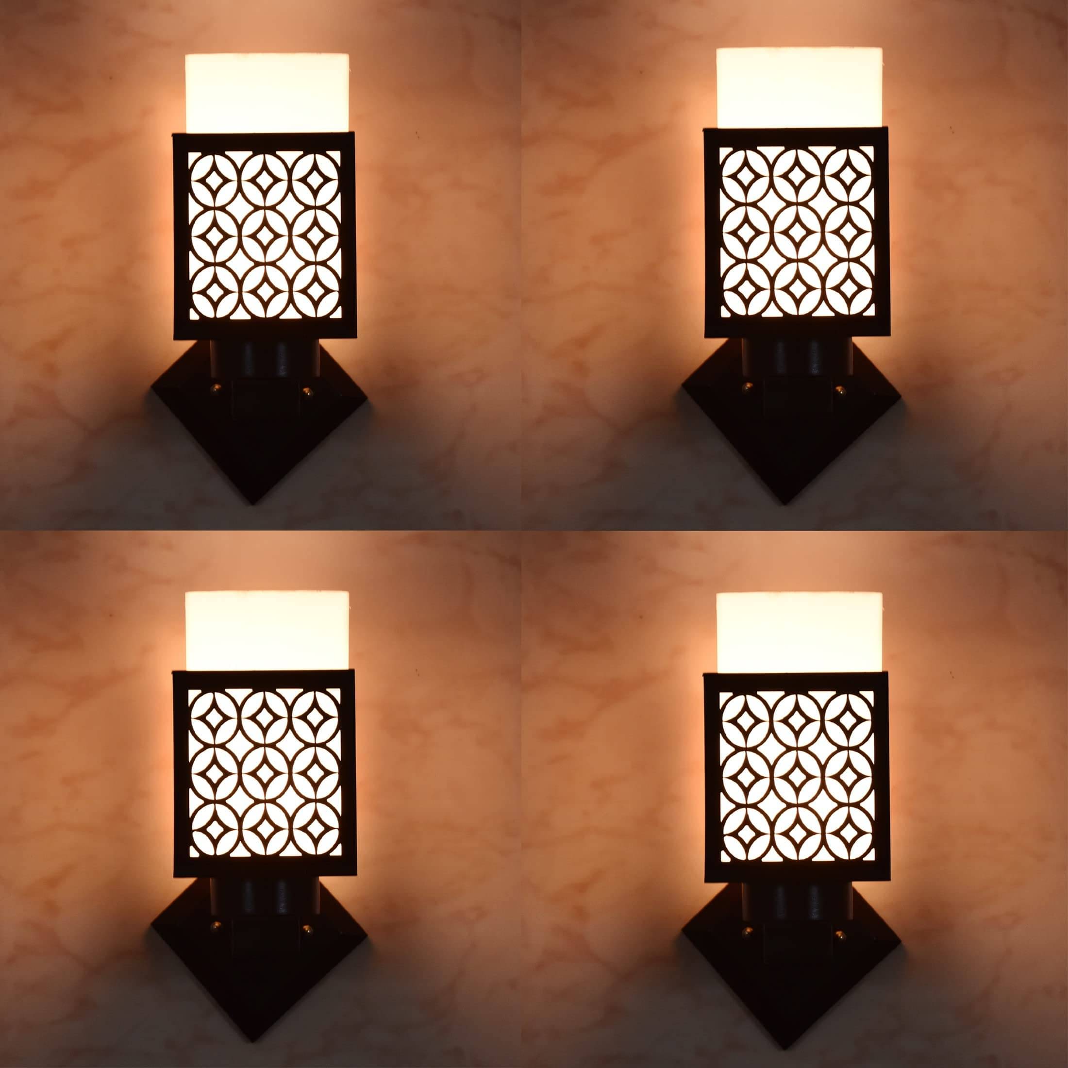 1st Time Multicolor Up Light Wall Lamp ( Pack of 4 ) 1st Time Multicolor Up Light Wall Lamp ( Pack of 4 )