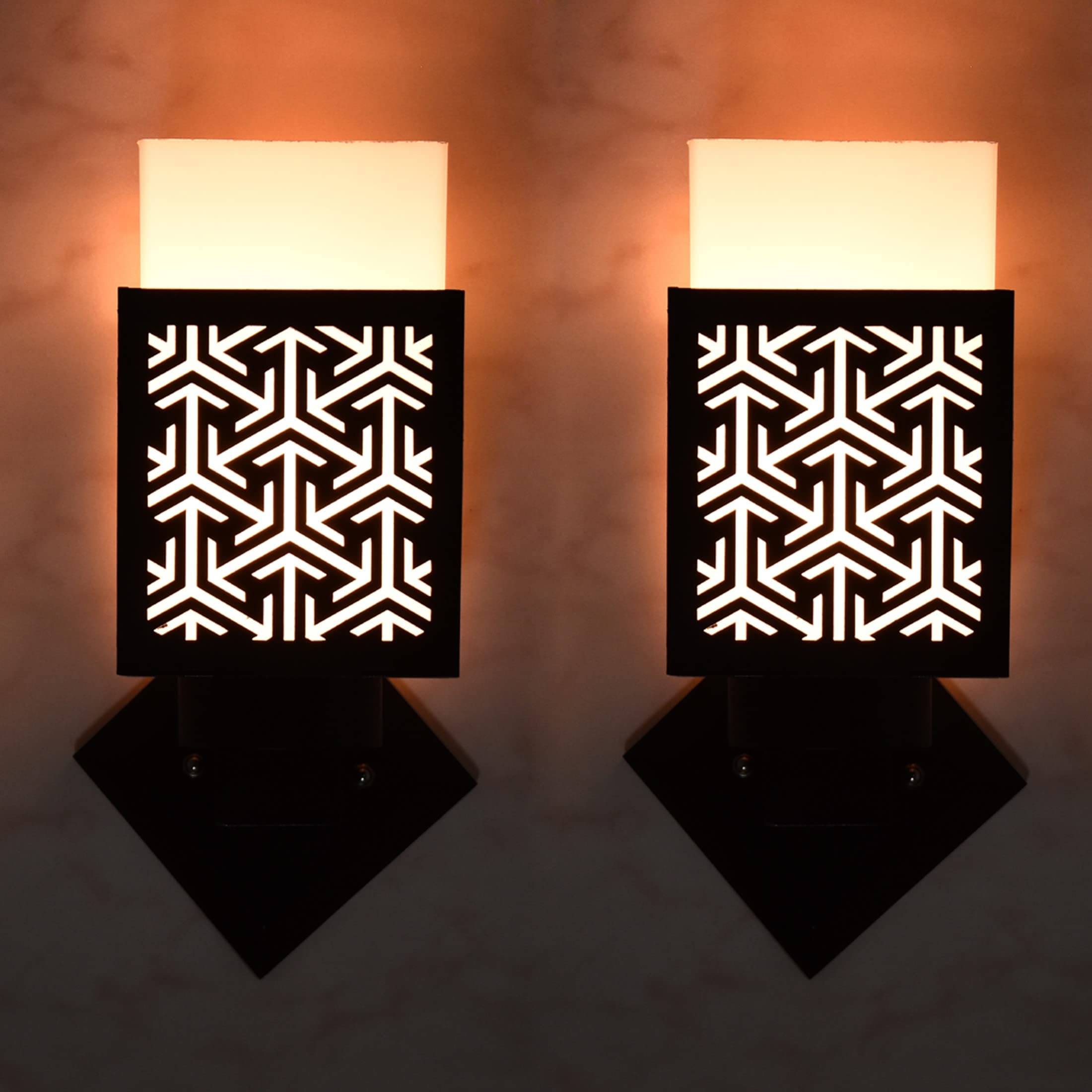 1st Time Multicolor Up Light Wall Lamp ( Pack of 2 ) 1st Time Multicolor Up Light Wall Lamp ( Pack of 2 )