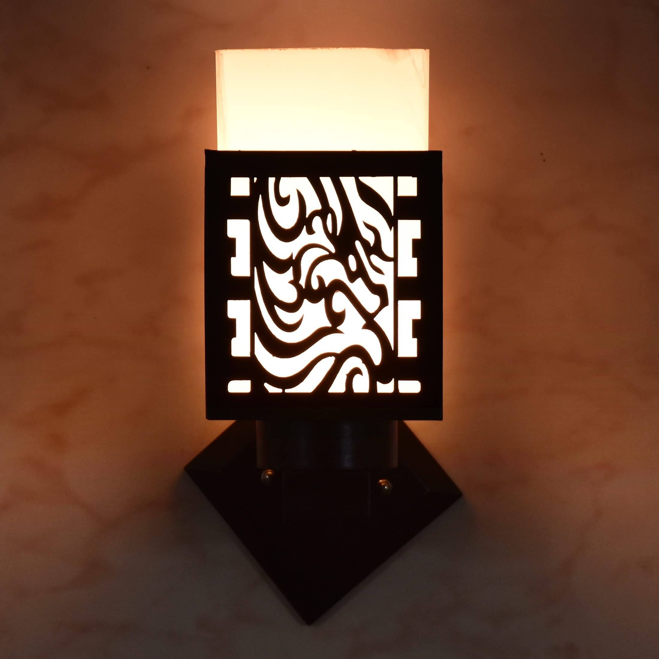     			1st Time Multicolor Up Light Wall Lamp ( Pack of 1 )