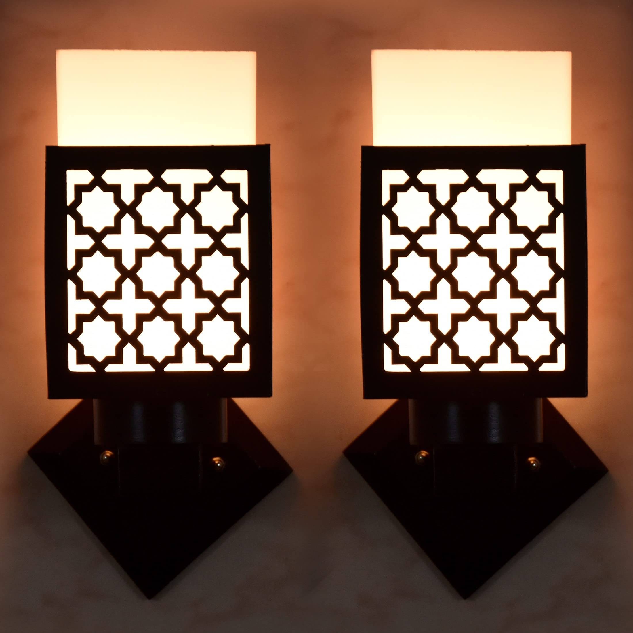 1st Time Multicolor Up Light Wall Lamp ( Pack of 2 ) 1st Time Multicolor Up Light Wall Lamp ( Pack of 2 )