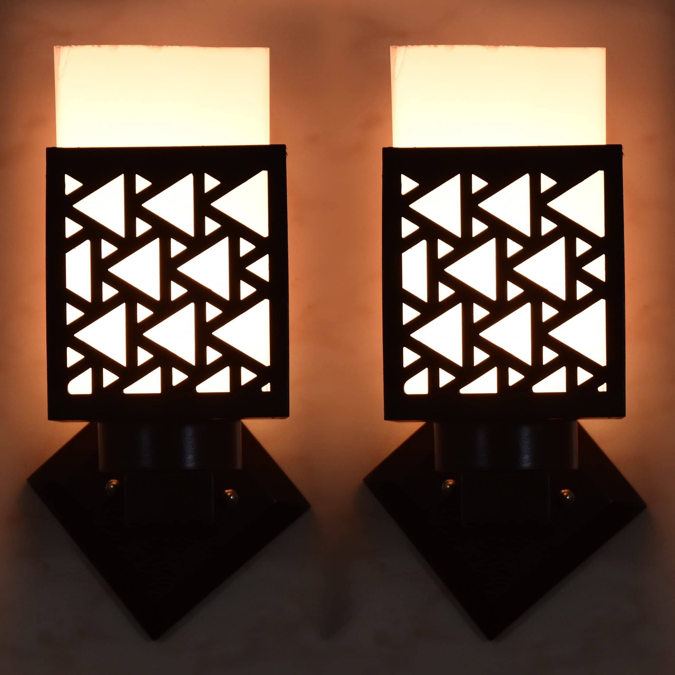 1st Time Multicolor Up Light Wall Lamp ( Pack of 2 ) 1st Time Multicolor Up Light Wall Lamp ( Pack of 2 )