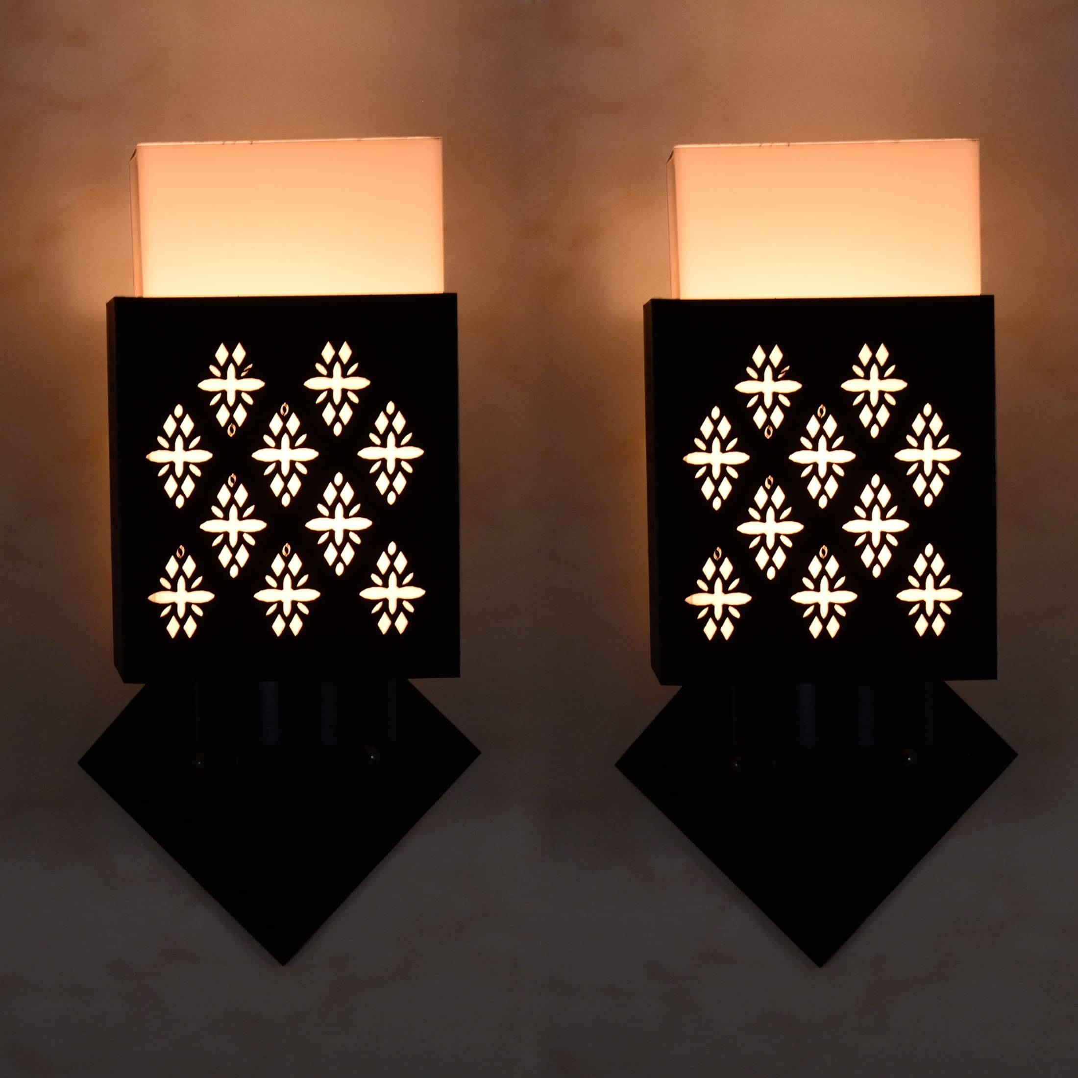 1st Time Multicolor Up Light Wall Lamp ( Pack of 2 ) 1st Time Multicolor Up Light Wall Lamp ( Pack of 2 )
