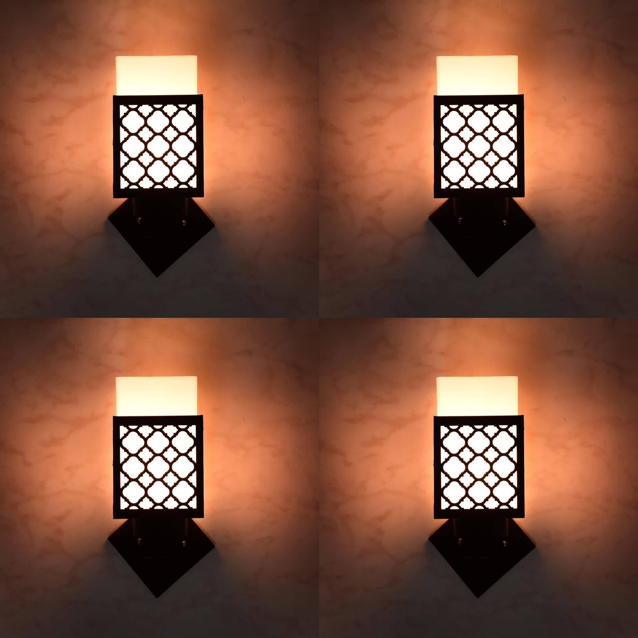 1st Time Multicolor Up Light Wall Lamp ( Pack of 4 ) 1st Time Multicolor Up Light Wall Lamp ( Pack of 4 )