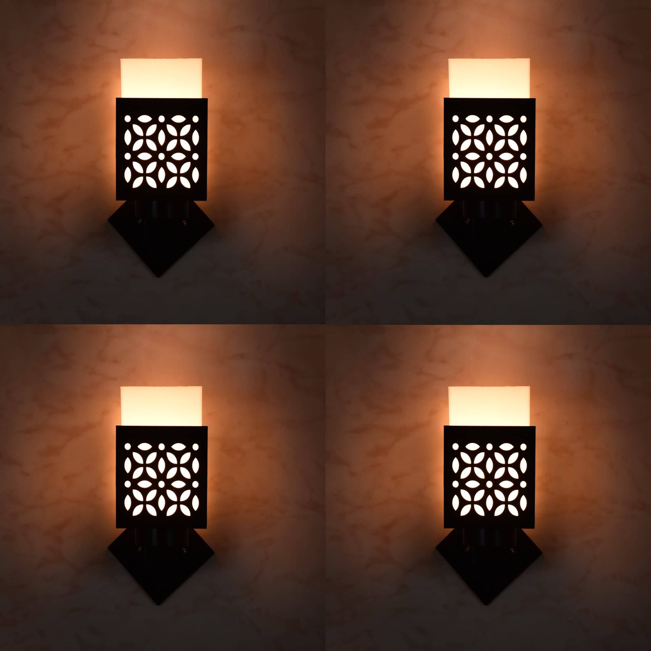 1st Time Multicolor Up Light Wall Lamp ( Pack of 4 ) 1st Time Multicolor Up Light Wall Lamp ( Pack of 4 )