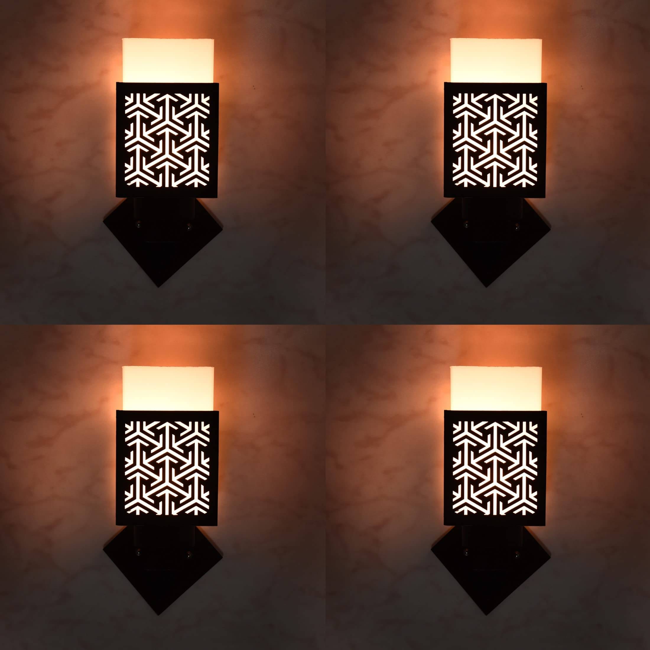 1st Time Multicolor Up Light Wall Lamp ( Pack of 4 ) 1st Time Multicolor Up Light Wall Lamp ( Pack of 4 )