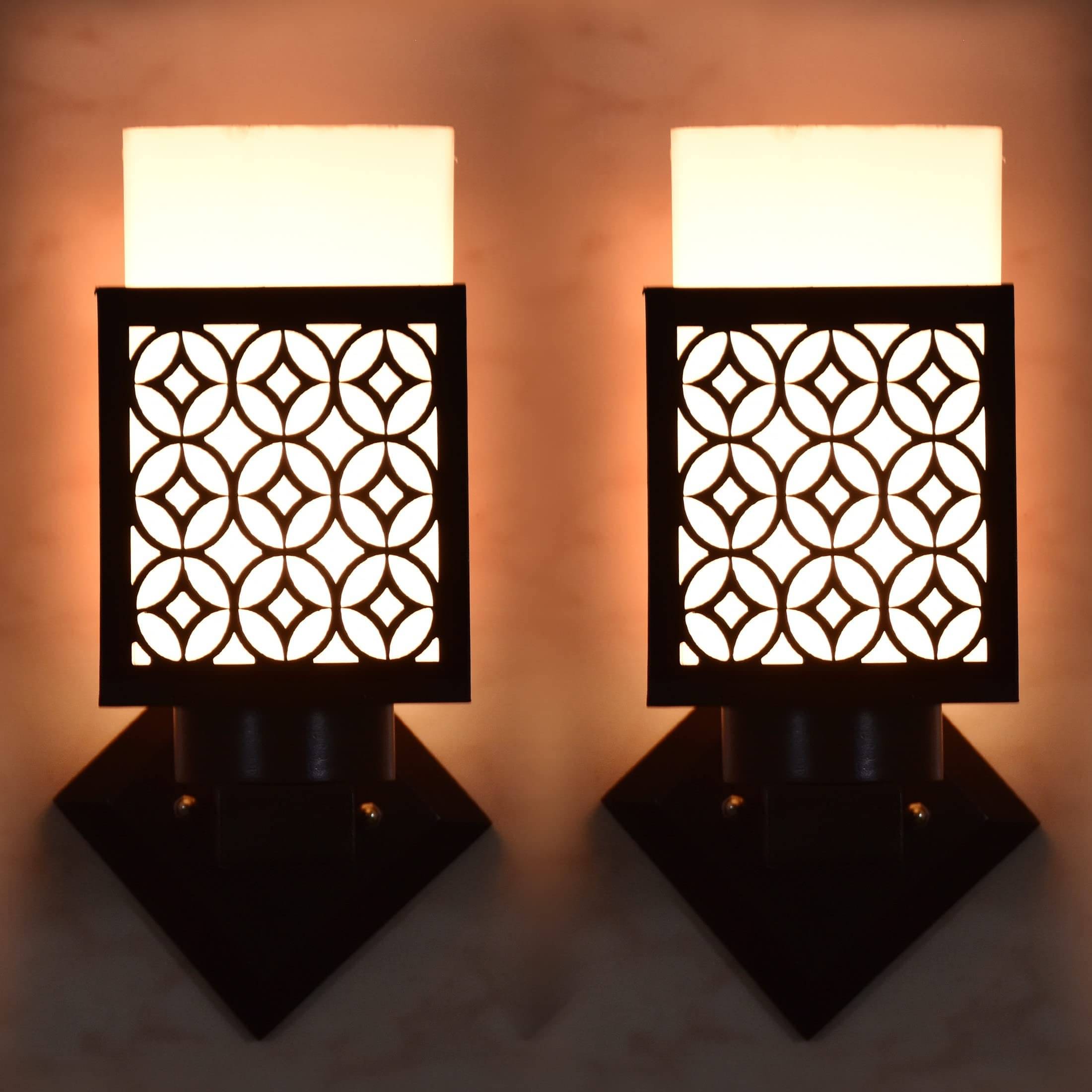 1st Time Multicolor Up Light Wall Lamp ( Pack of 2 ) 1st Time Multicolor Up Light Wall Lamp ( Pack of 2 )