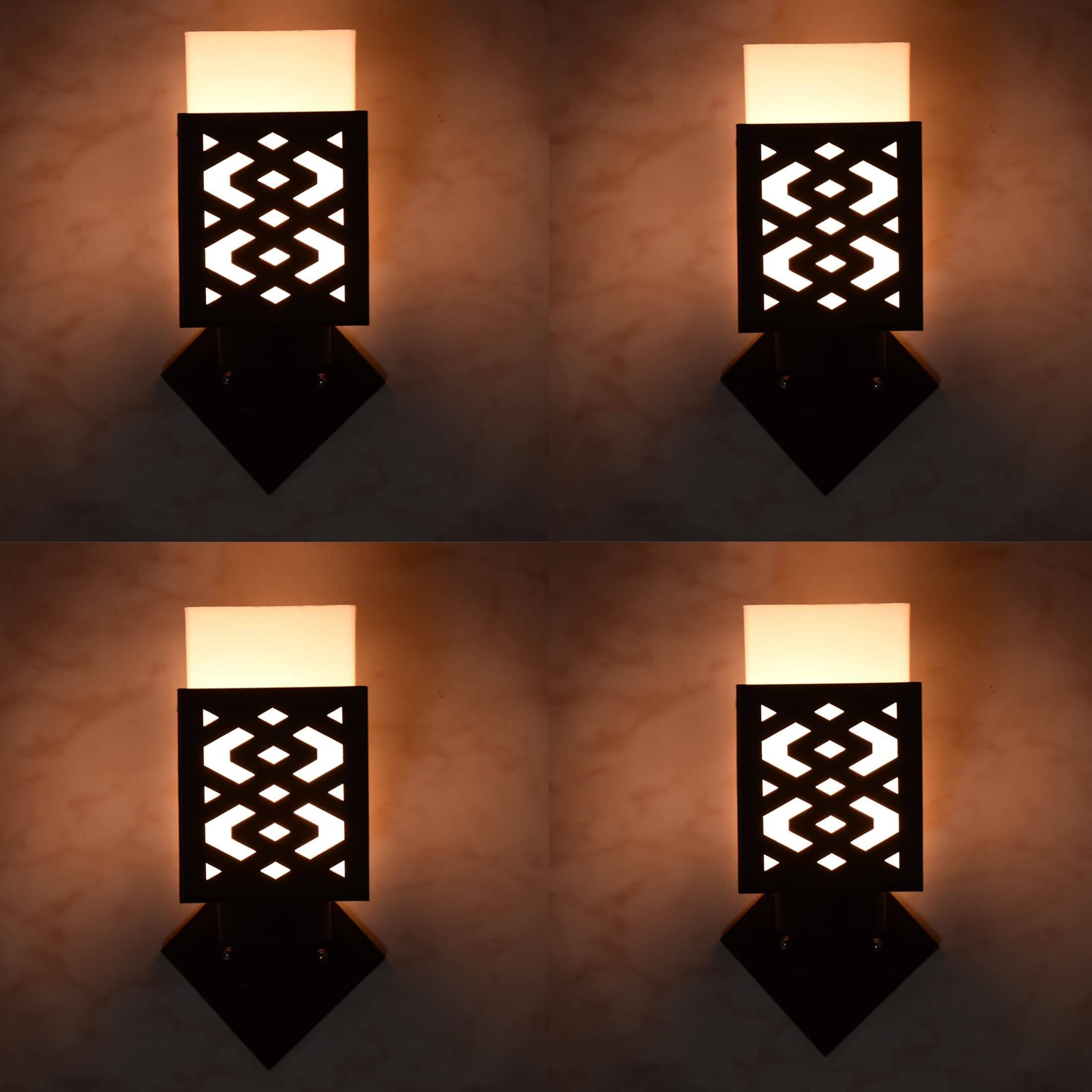1st Time Multicolor Up Light Wall Lamp ( Pack of 4 ) 1st Time Multicolor Up Light Wall Lamp ( Pack of 4 )