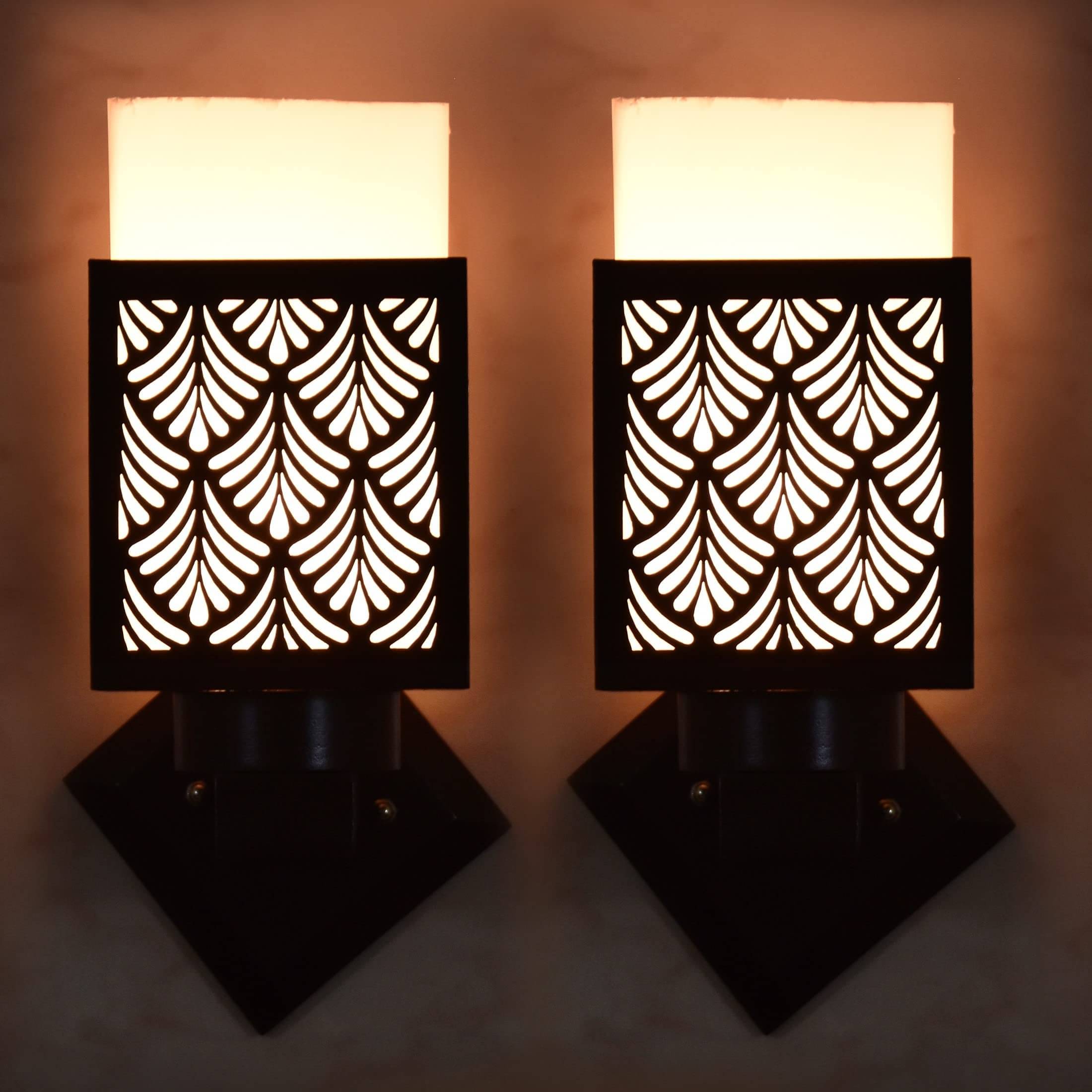 1st Time Multicolor Up Light Wall Lamp ( Pack of 2 ) 1st Time Multicolor Up Light Wall Lamp ( Pack of 2 )