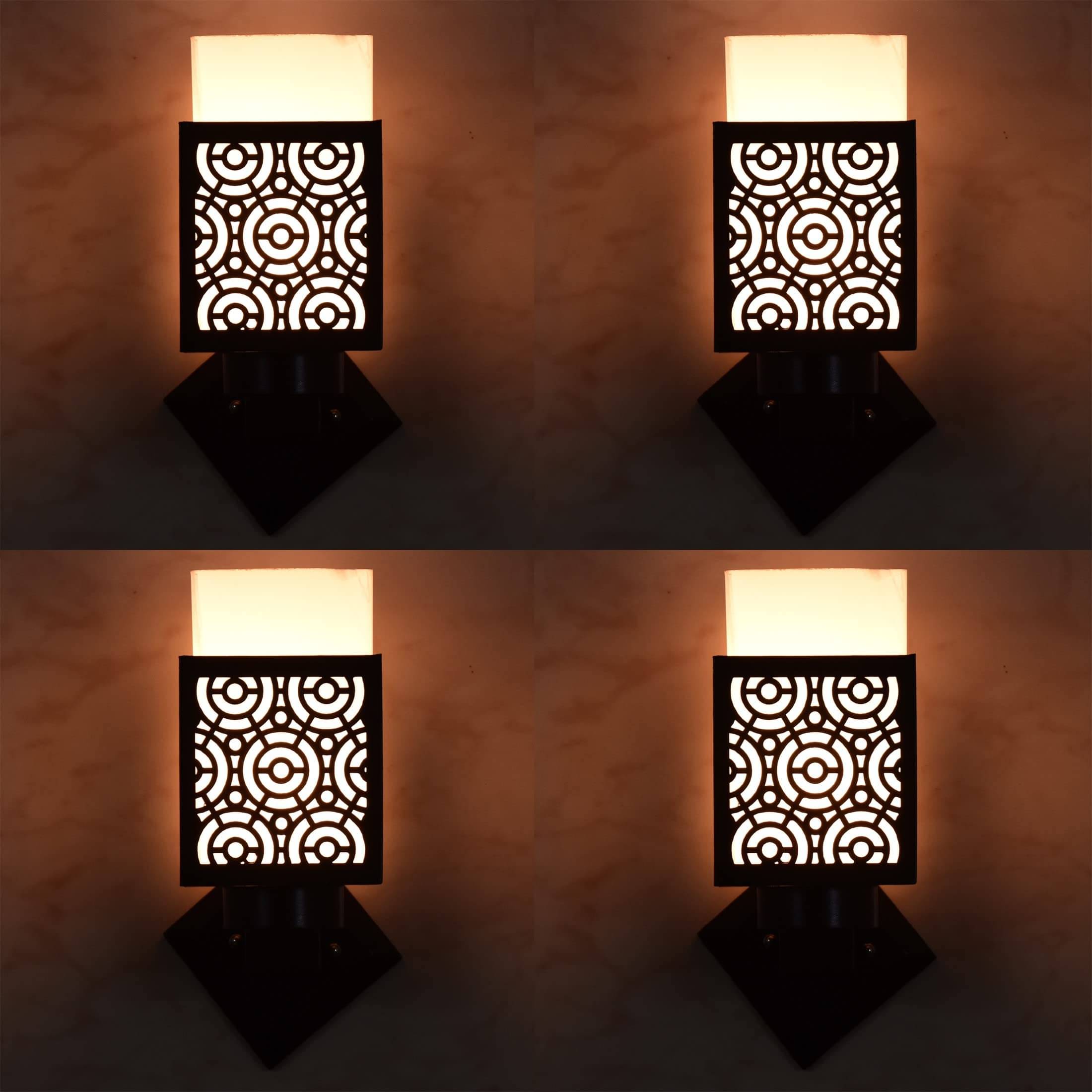 1st Time Multicolor Up Light Wall Lamp ( Pack of 4 ) 1st Time Multicolor Up Light Wall Lamp ( Pack of 4 )