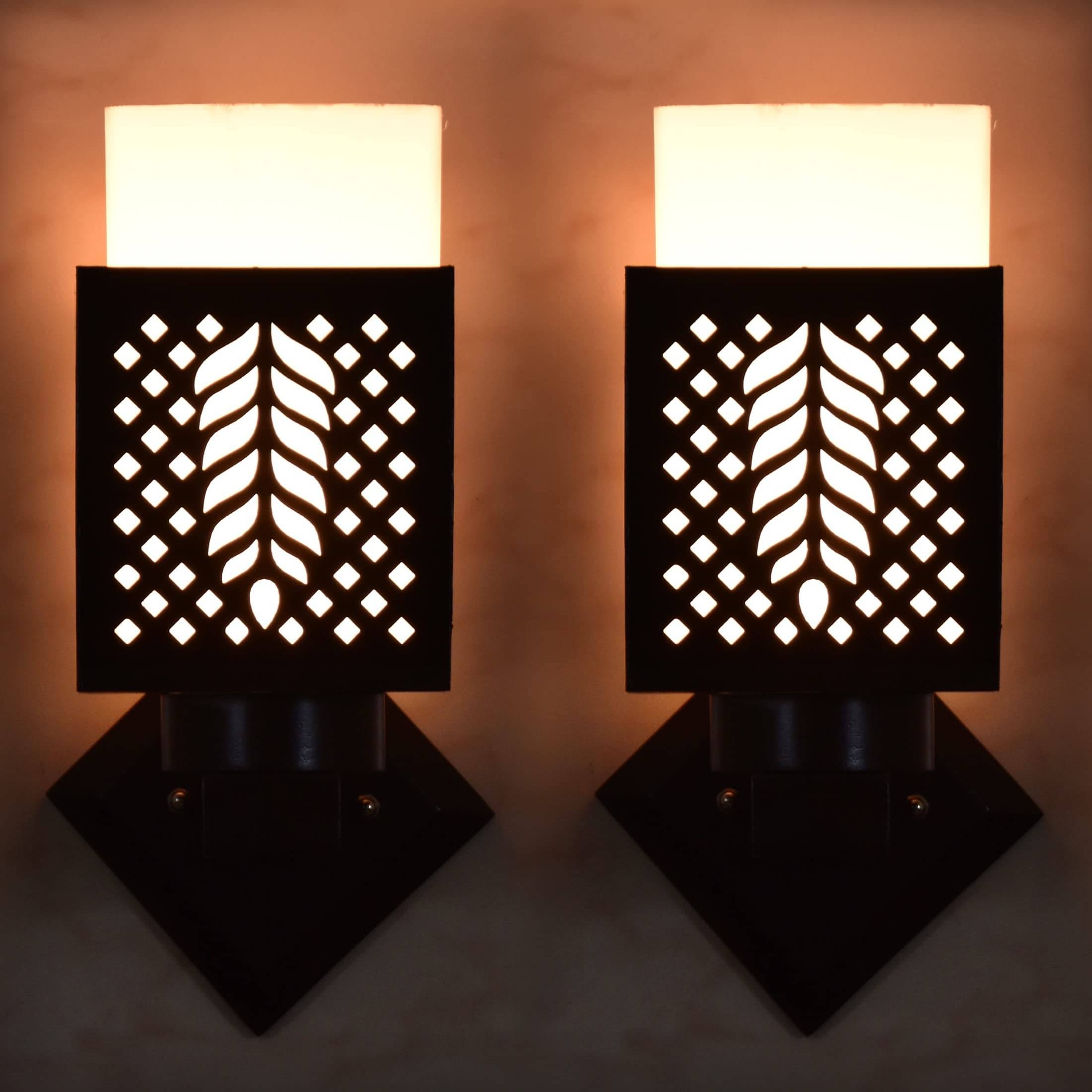 1st Time Multicolor Up Light Wall Lamp ( Pack of 2 ) 1st Time Multicolor Up Light Wall Lamp ( Pack of 2 )