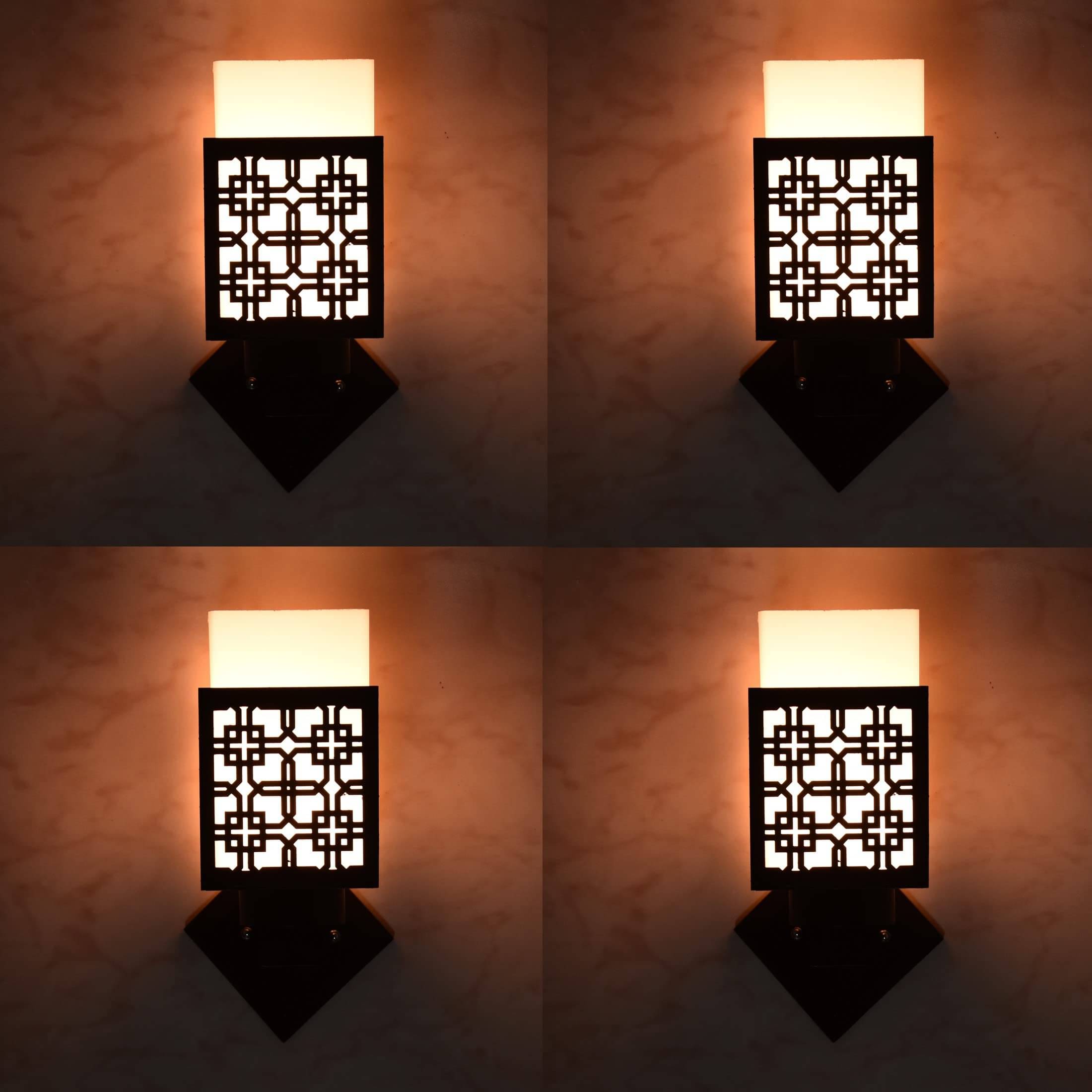 1st Time Multicolor Up Light Wall Lamp ( Pack of 4 ) 1st Time Multicolor Up Light Wall Lamp ( Pack of 4 )